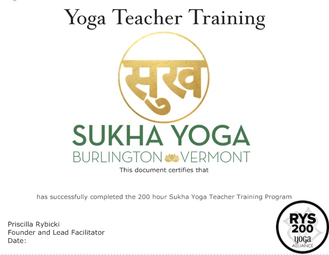 Sukha Yoga Teacher Training