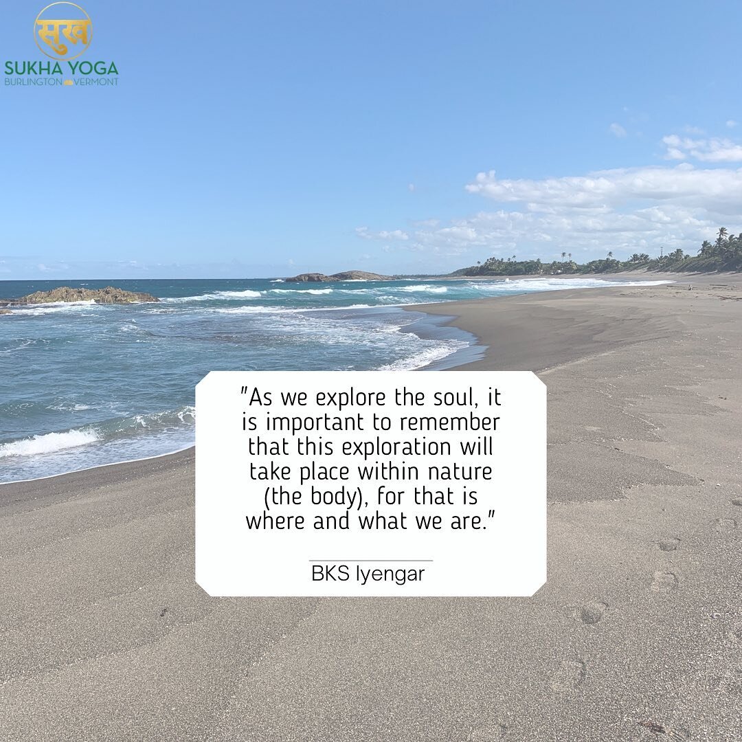 Buenos dias, good morning! Don&rsquo;t forget! The material world isn&rsquo;t all bad for that is where we must do all the work. #yoga #iyengar #asana #puertorico #vermont #vt #yogateacher #yogainspiration #beach #beachyoga #philosophy #yogawisdom #w