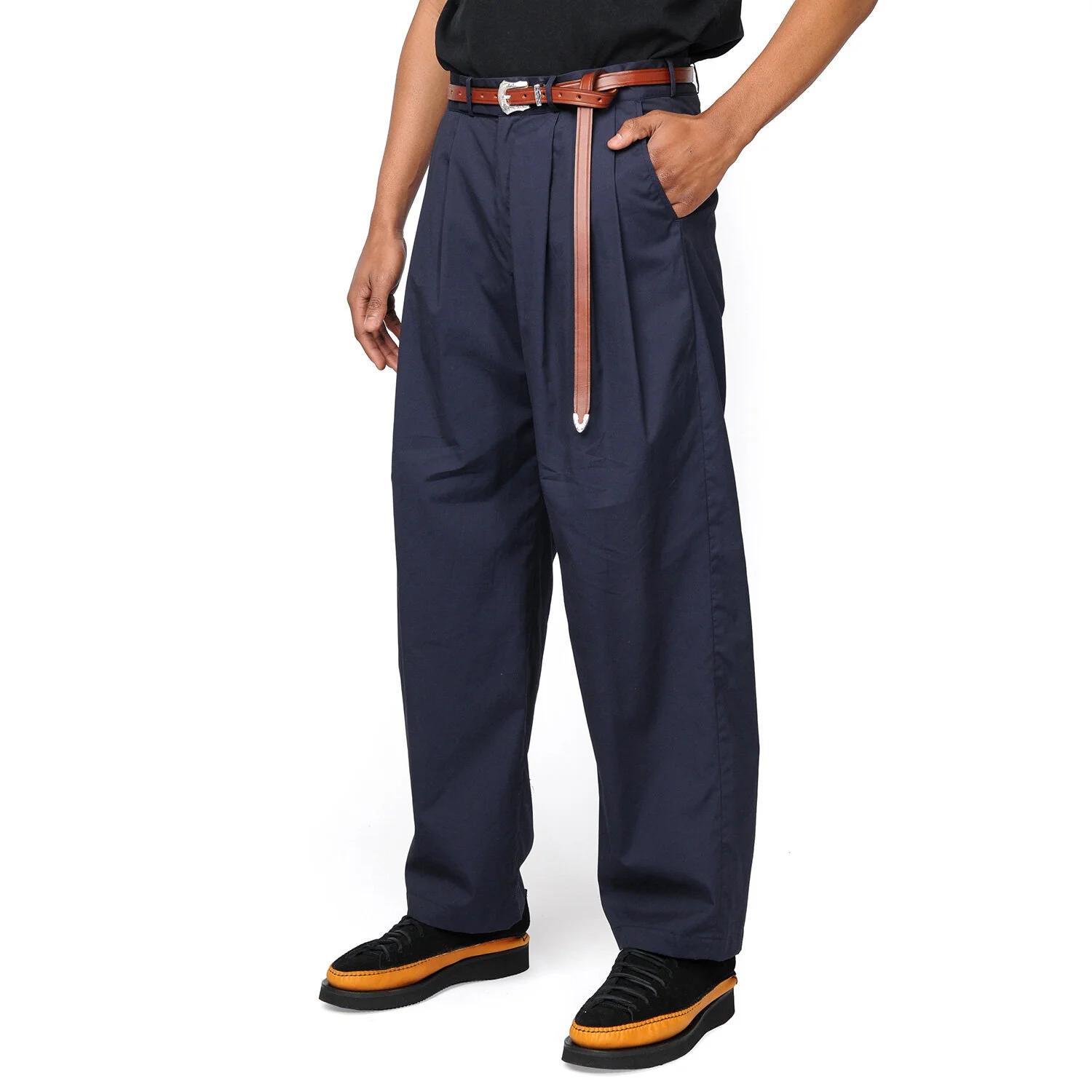 extra long leather belt