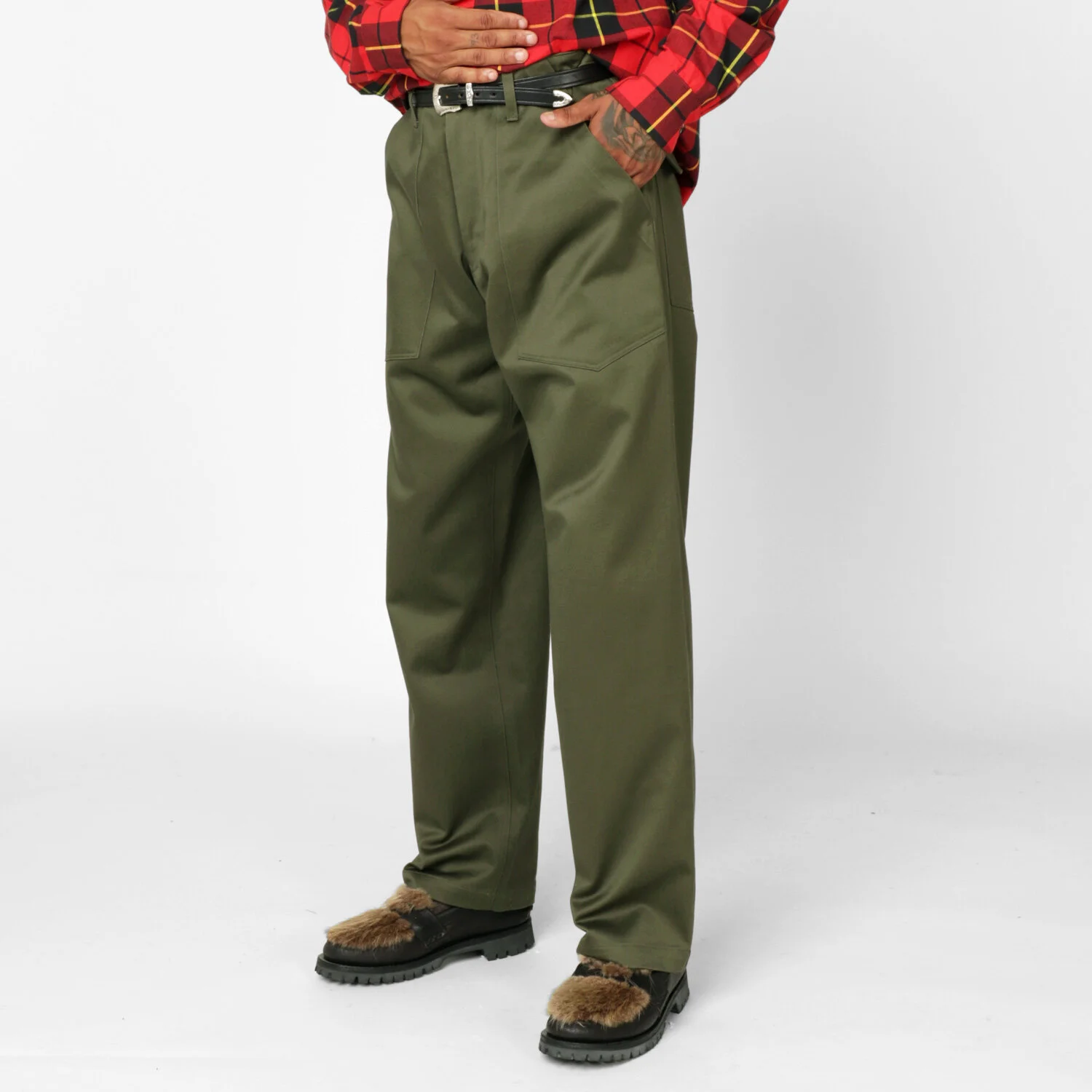 Fatigue Pants - Vancloth Sateen Olive 