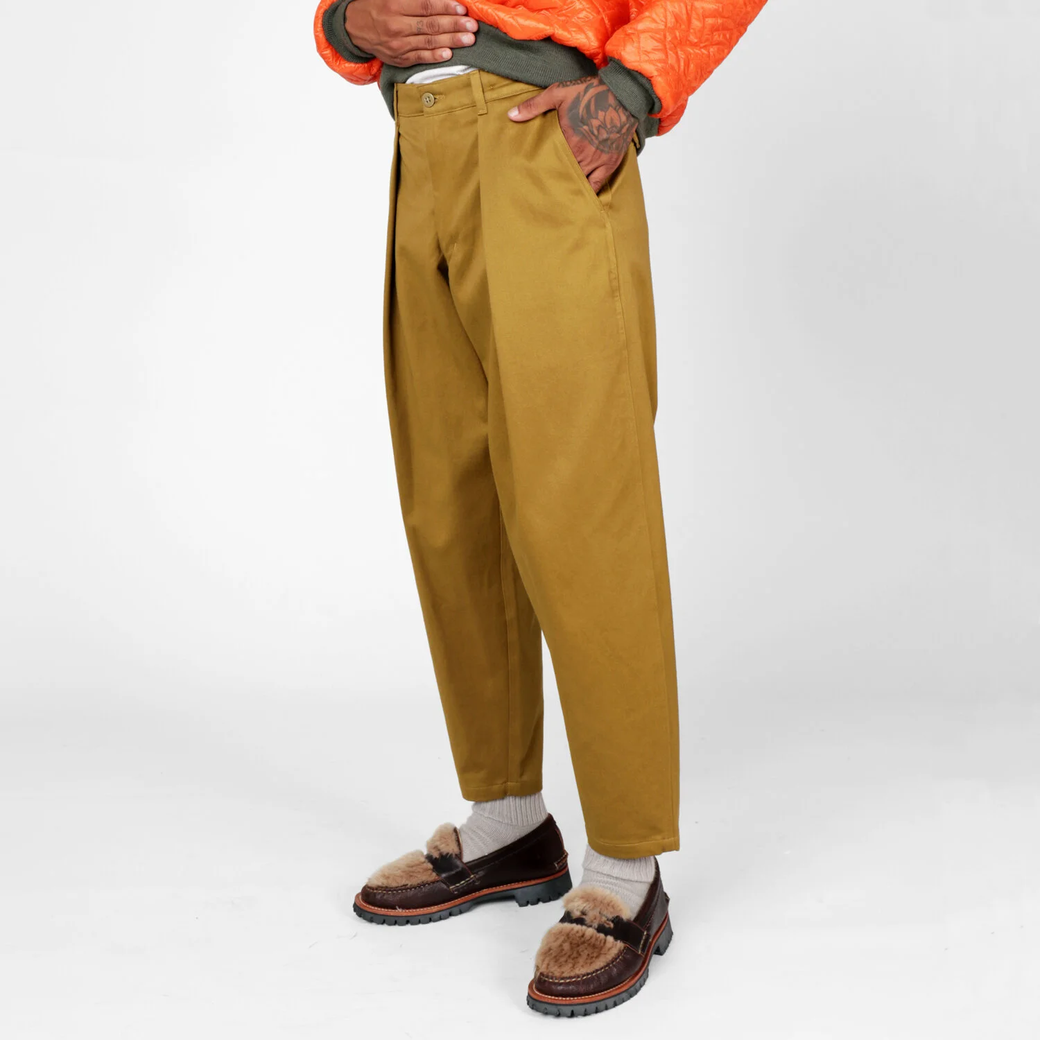 Riding Pants - Vancloth Sateen Khaki 