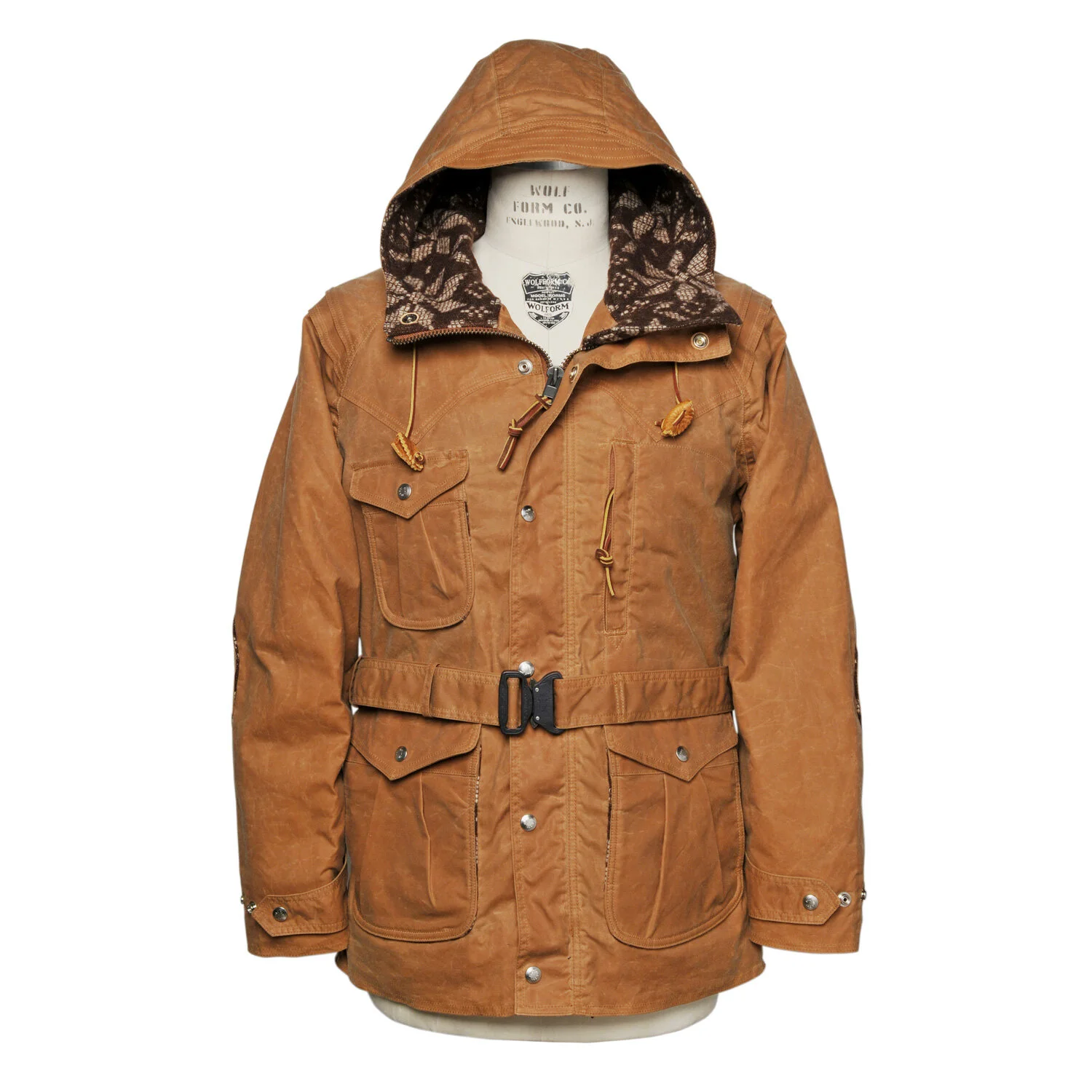 wool lined parka
