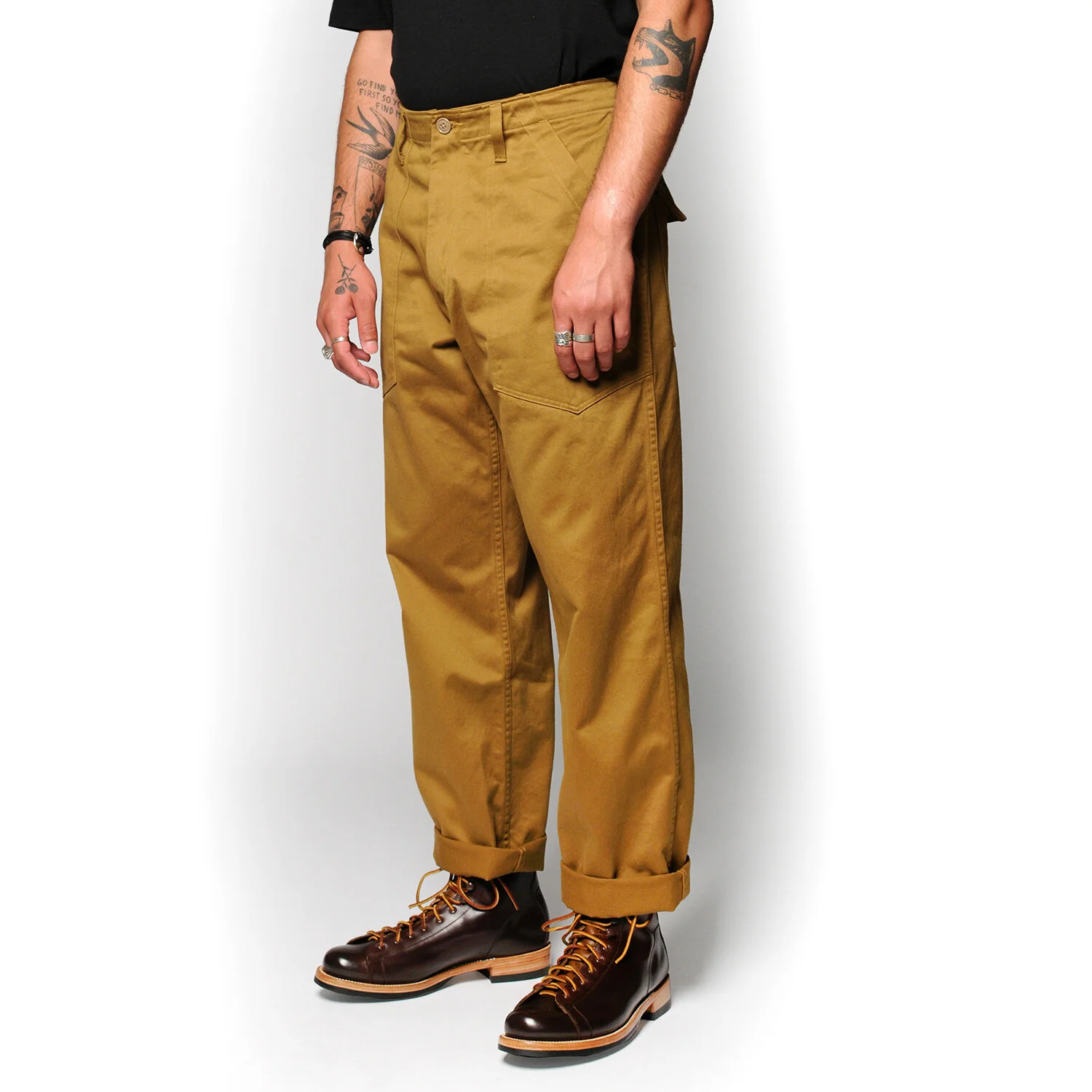 Fatigue Pants - Vancloth Sateen Khaki 