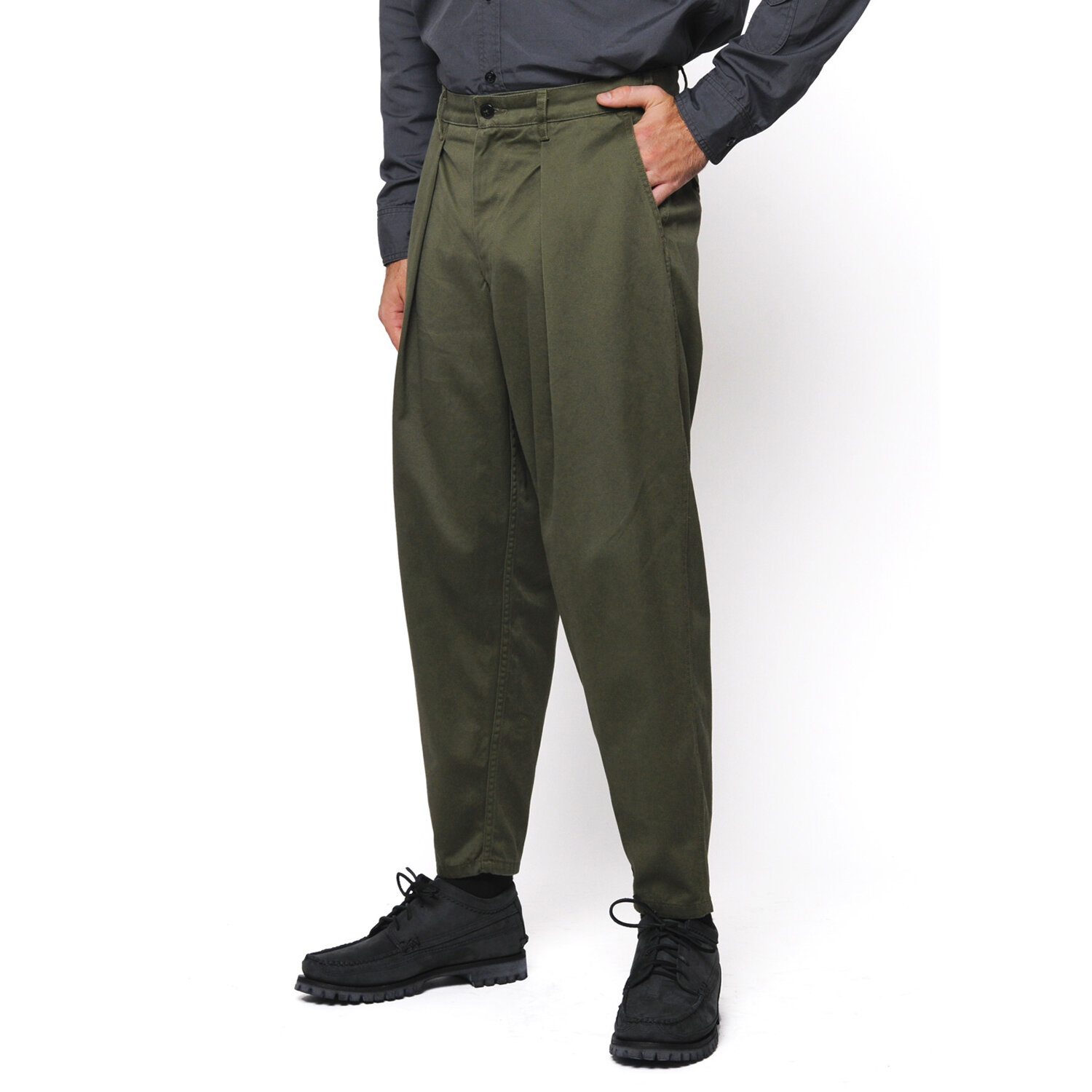 Riding Pants - Vancloth Sateen Olive — MONITALY