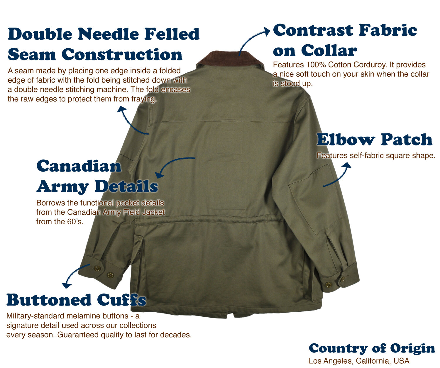 military half jacket