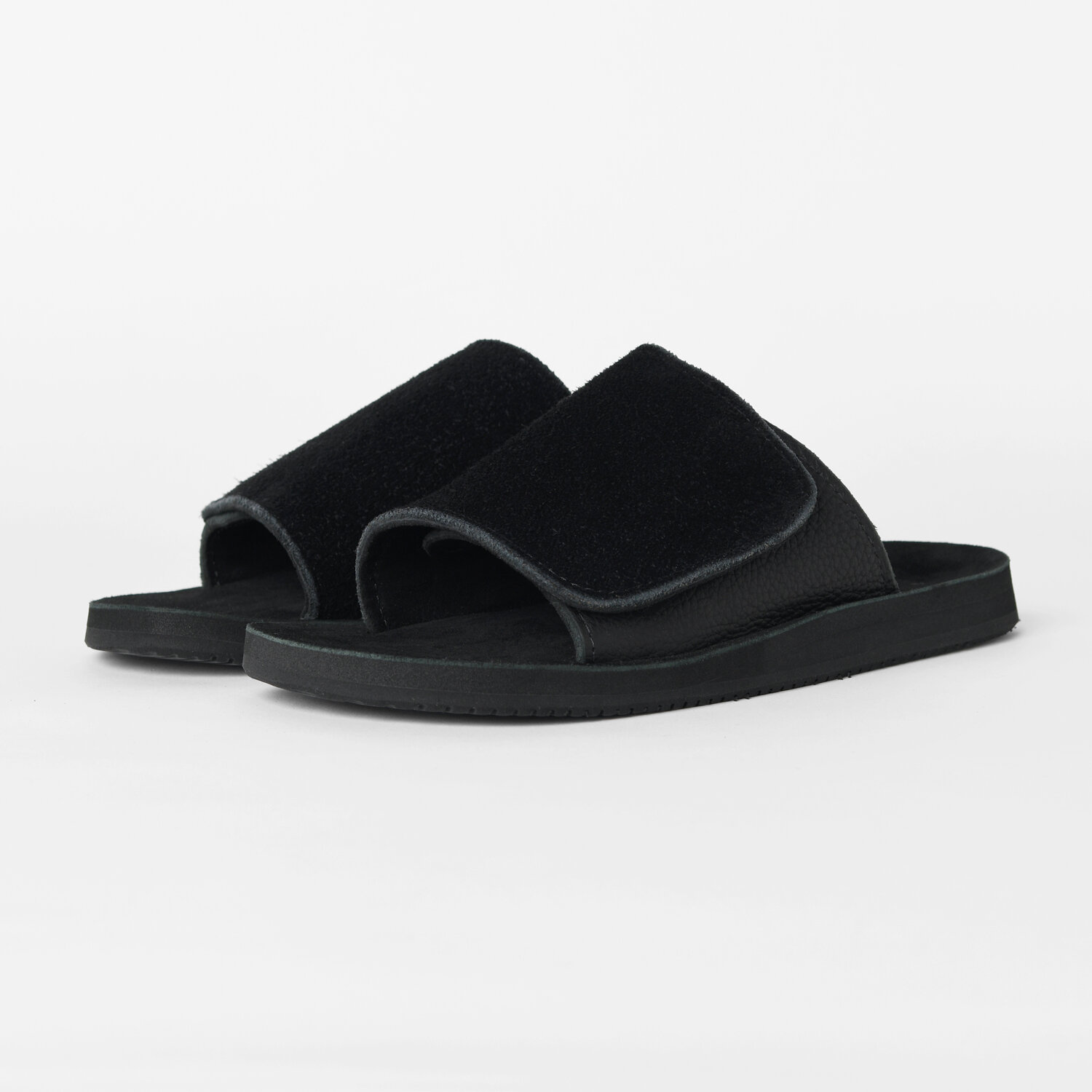 Leather Slide Sandal