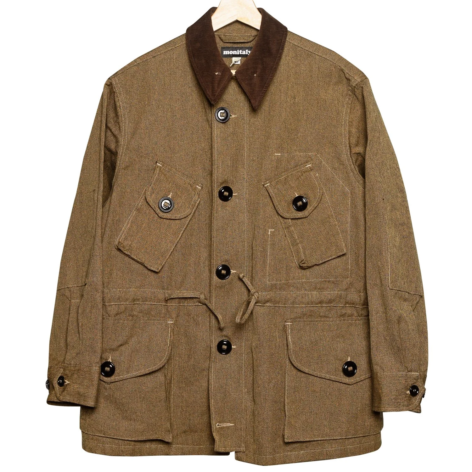 Monitaly military half coat type b Clearance