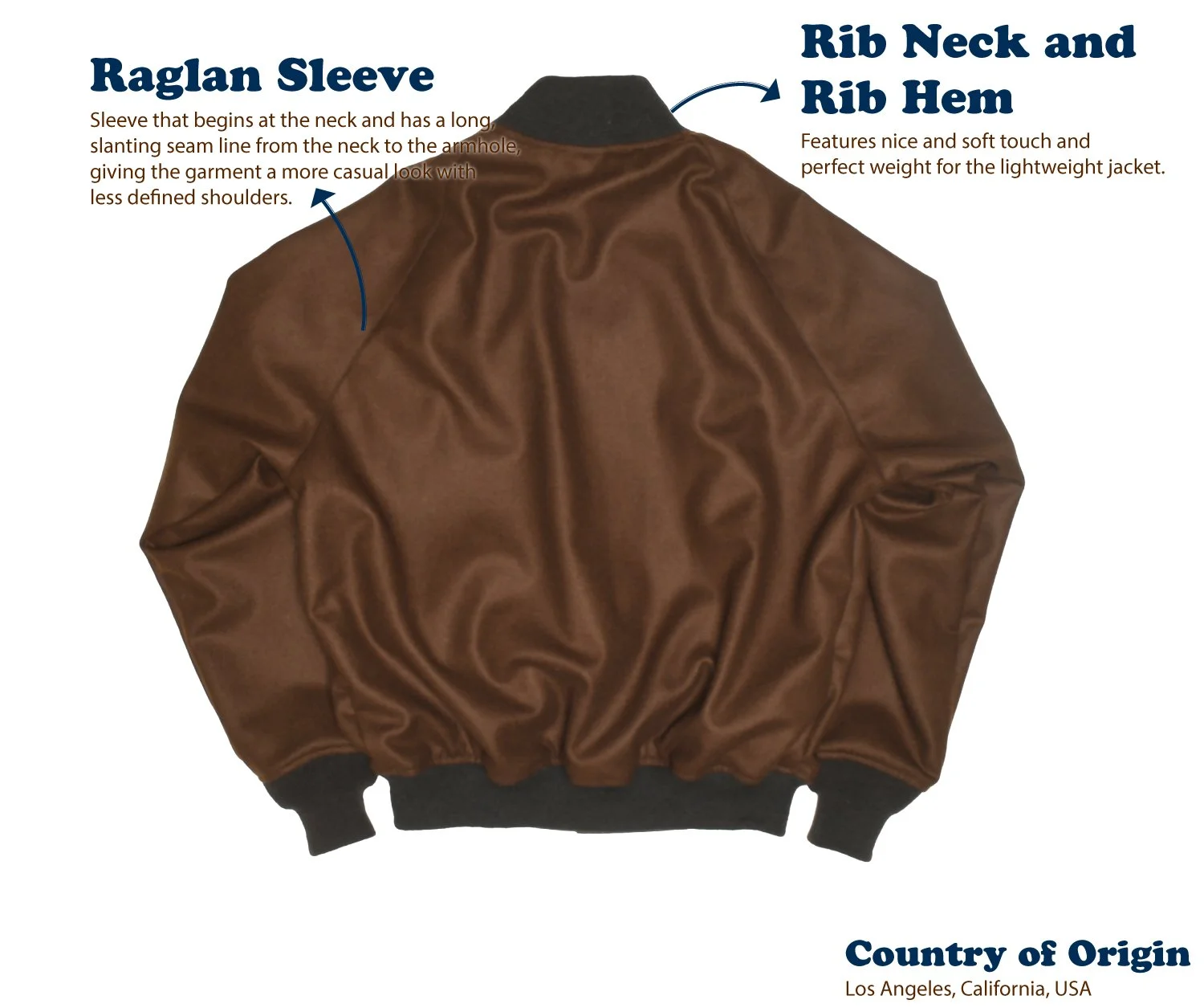 monitaly RAGLAN ZIPPER JACKET minnade-ganbaro.jp