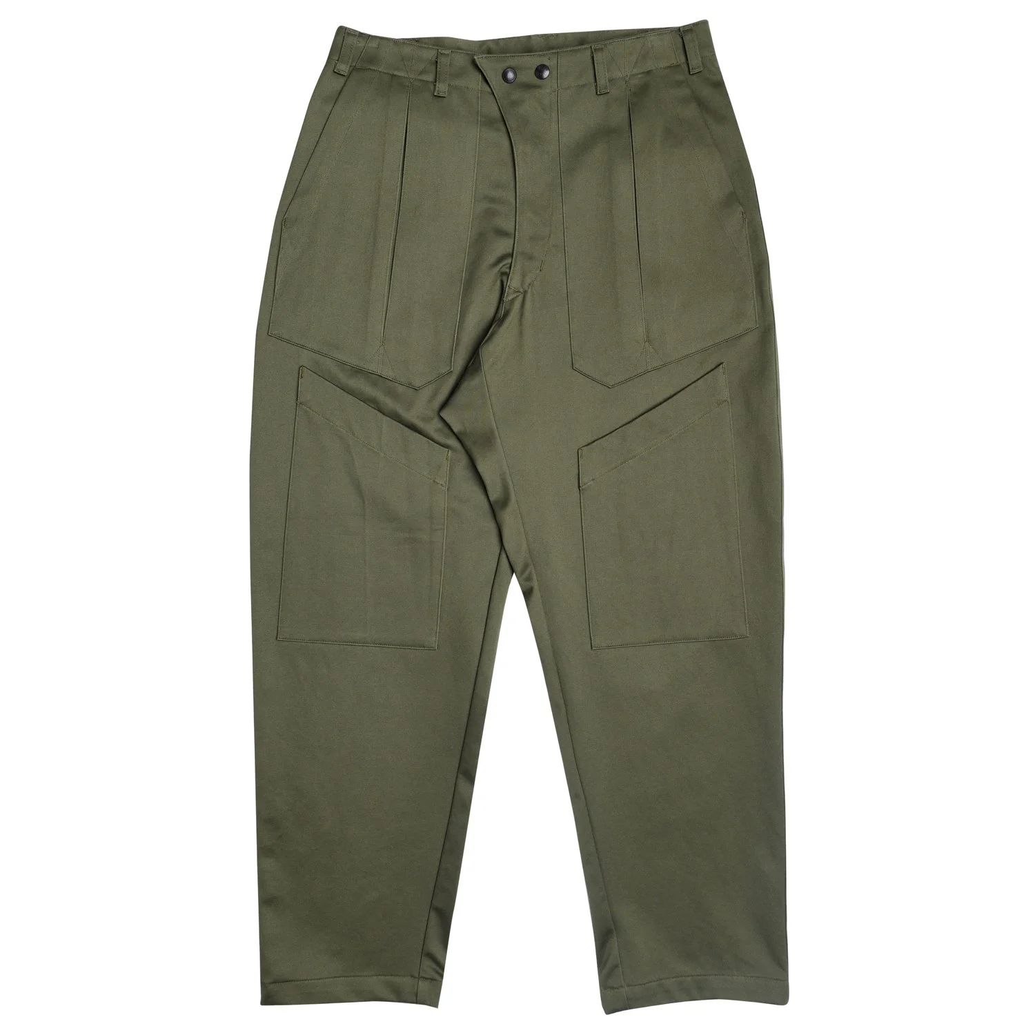 Submarine Pants - Vancloth Sateen Olive