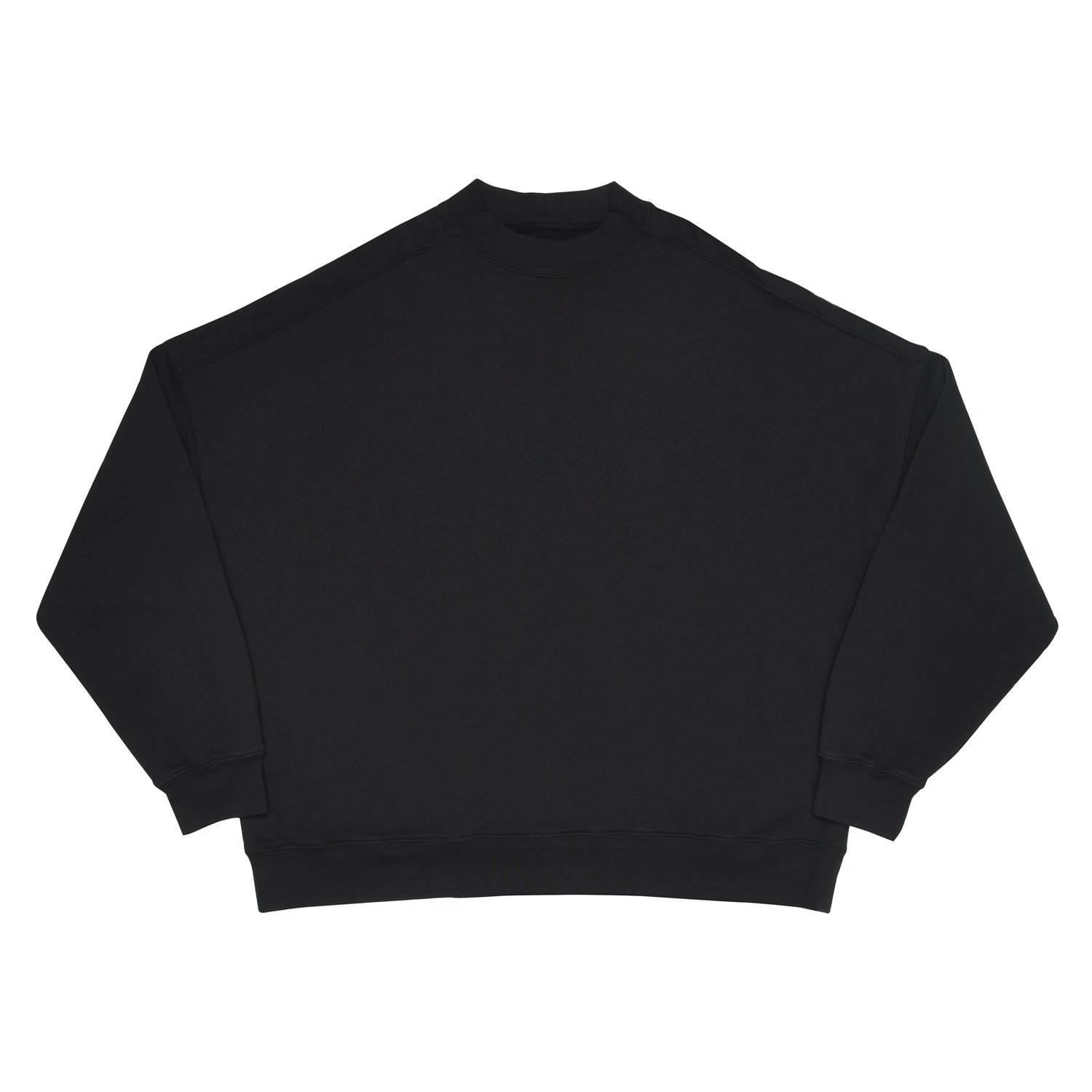 Super Russell Mock Neck Sweatshirt 