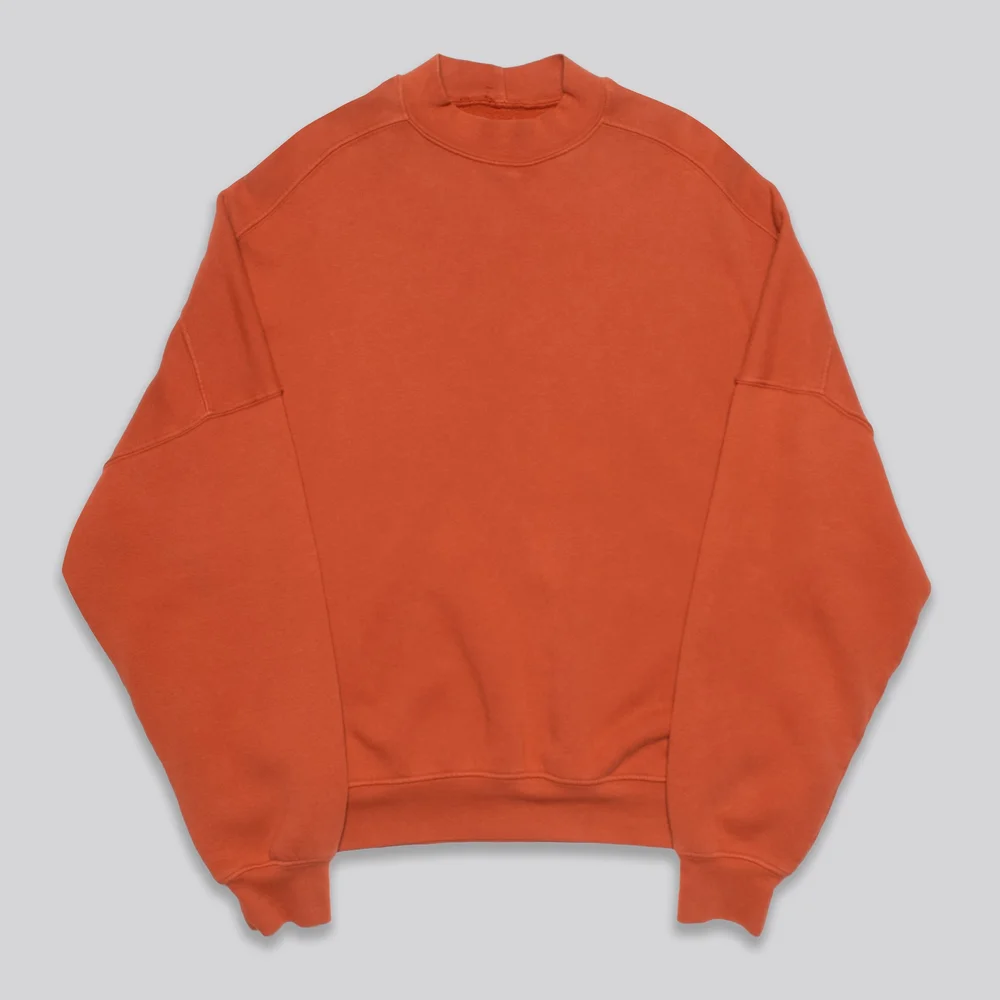 burnt orange crewneck