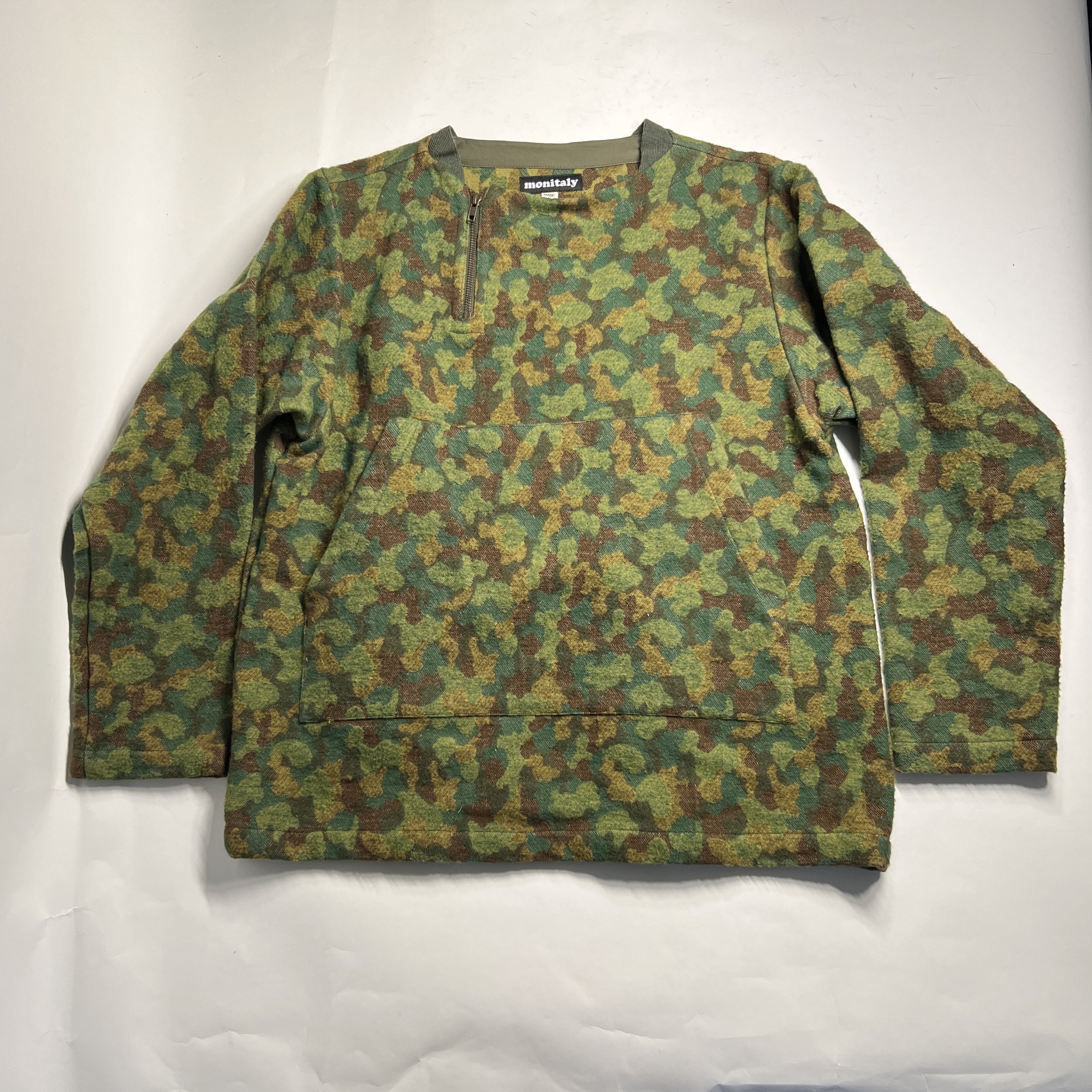 #2 - FISHERMAN BOATNECK PULLOVER - JAQUARD CAMO