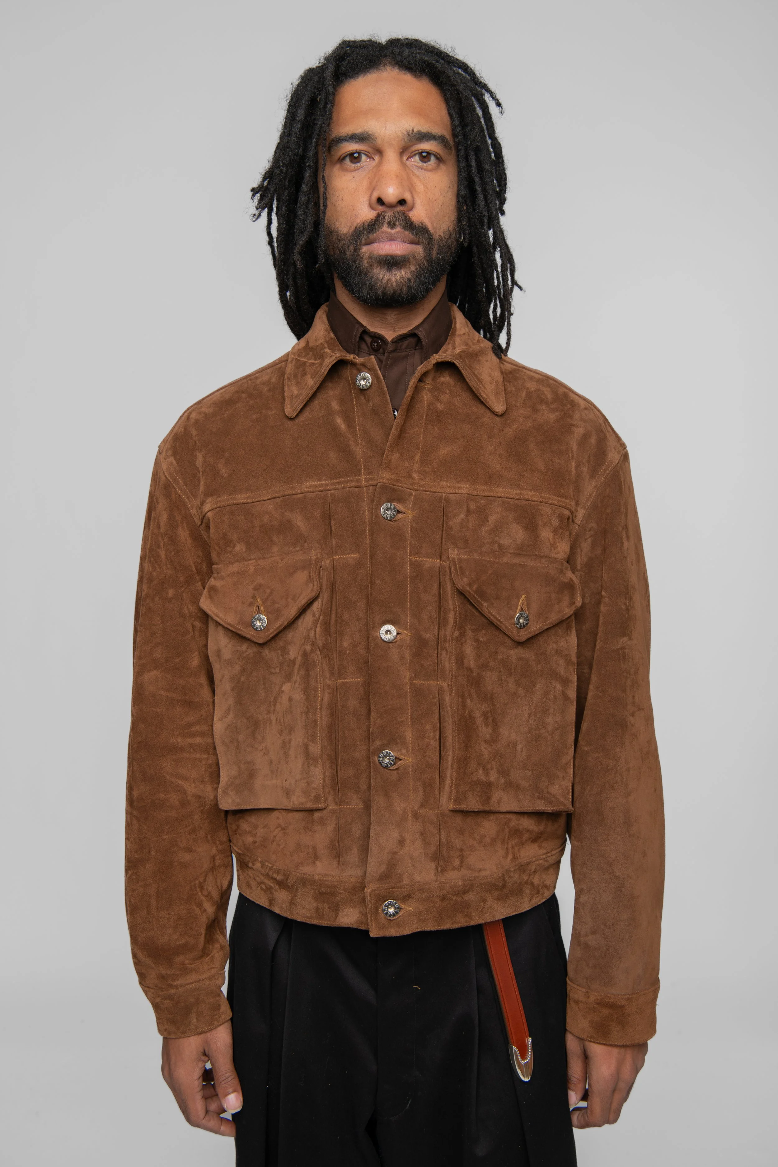 M32009 HMW Second Model Jacket Suede Brown.jpg