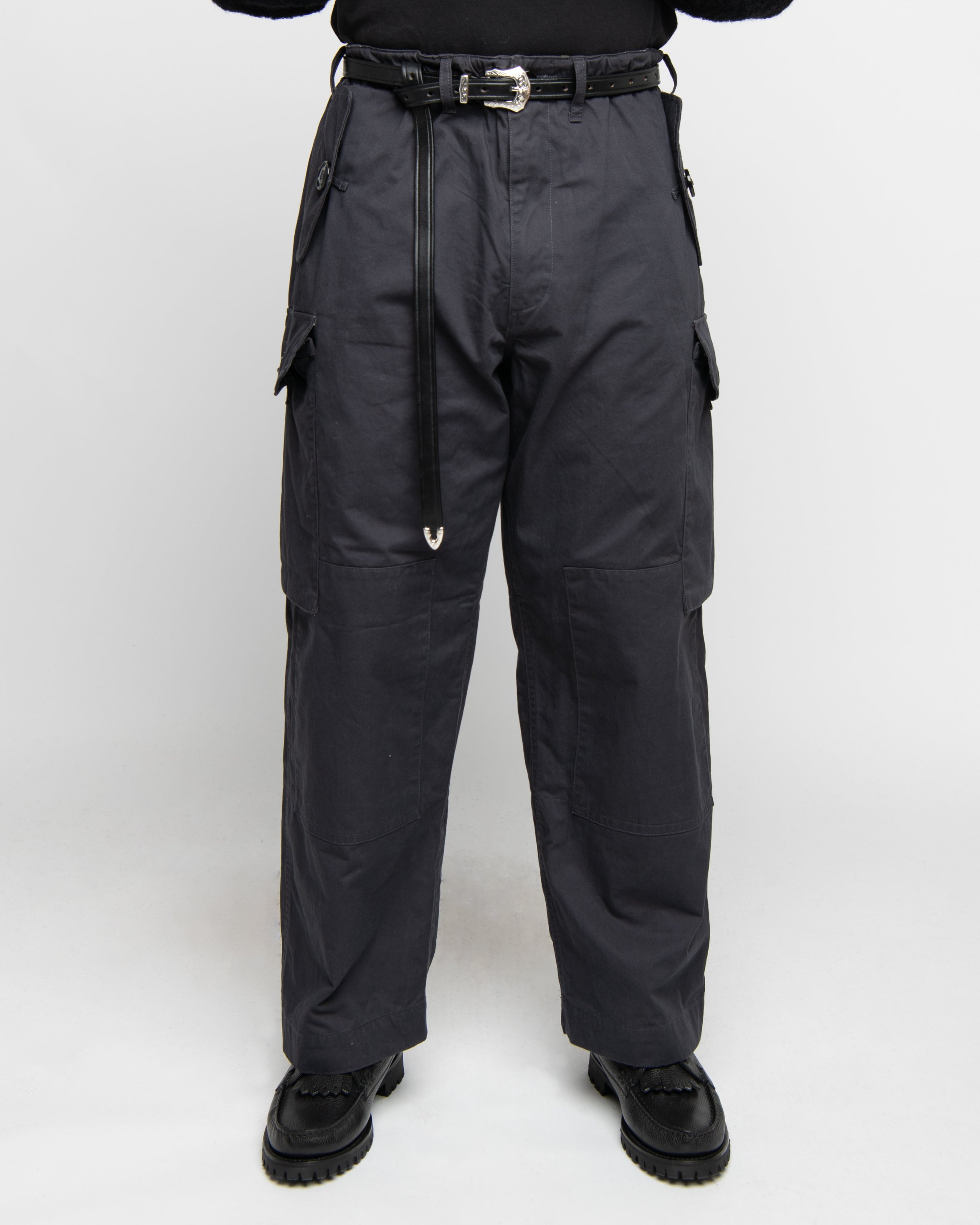 Six Pocket Double Knee Easy Pants