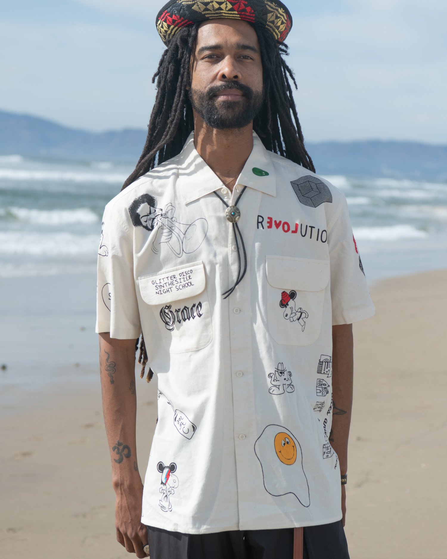 This is part of our KARDO x JACOB WILDER x MONITALY collaboration -A capsule collection fusing art, design, and craftsmanship. Monitaly’s iconic 50's Milano Shirt