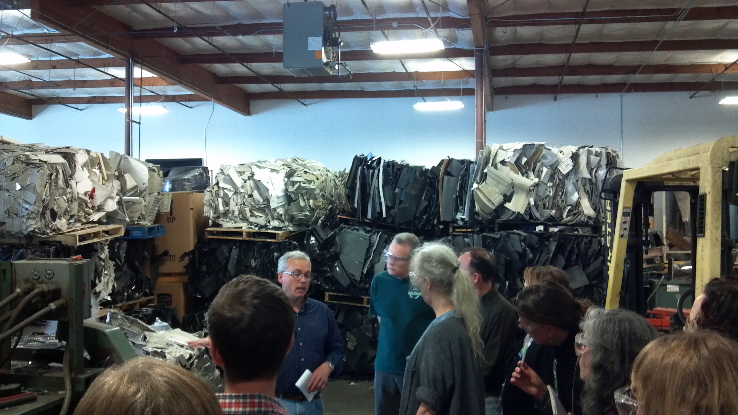 Tour of Total Reclaim Electronics Recycler