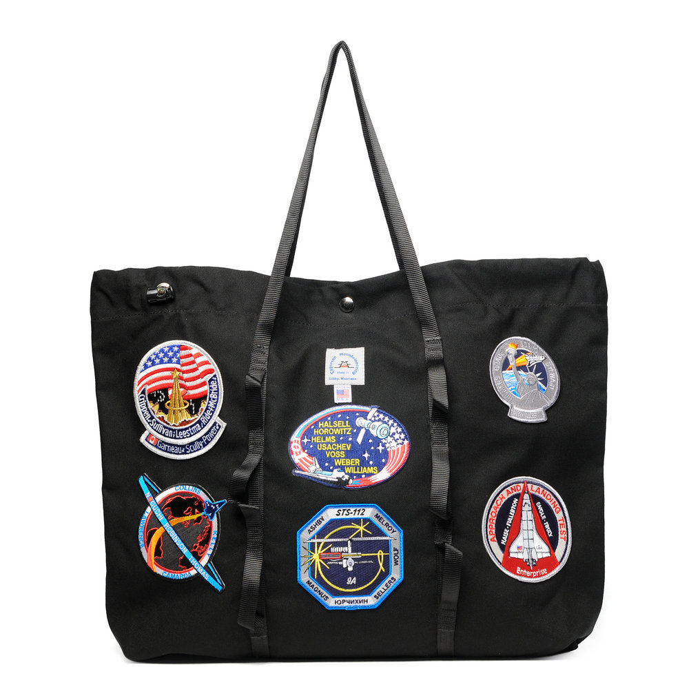 Large Climb Tote with Vintage Nasa Patch - Mil Spec Black — Epperson  Mountaineering