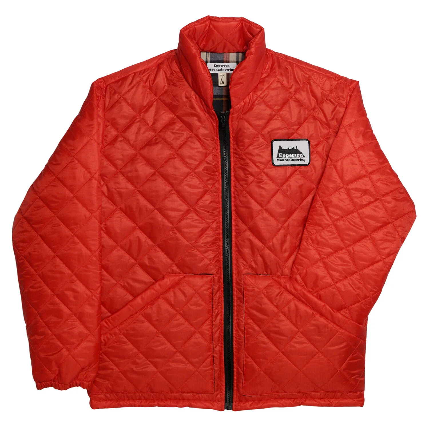 Quilted Jacket - Red — Epperson 