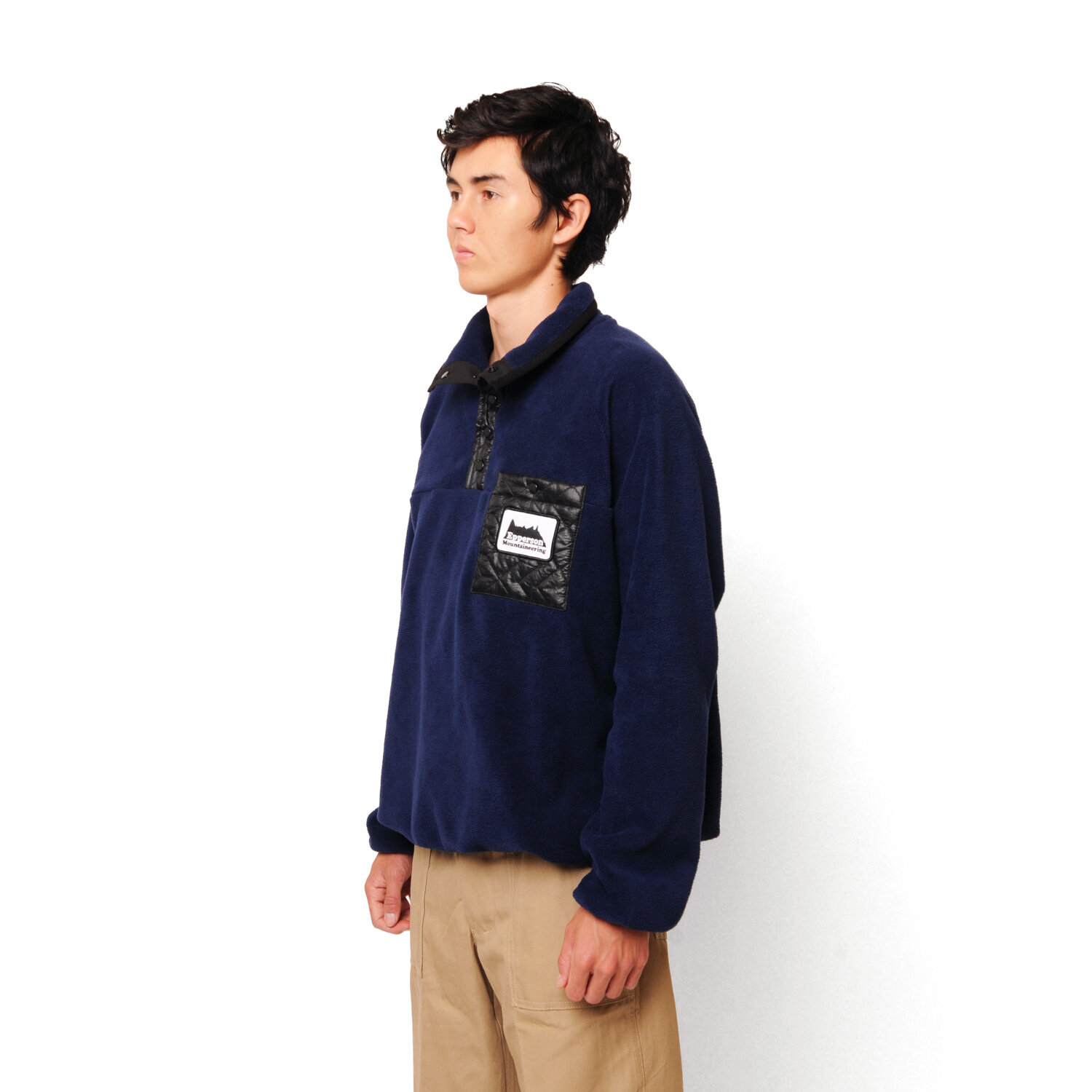Fleece Pullover - Solid Navy — Epperson Mountaineering