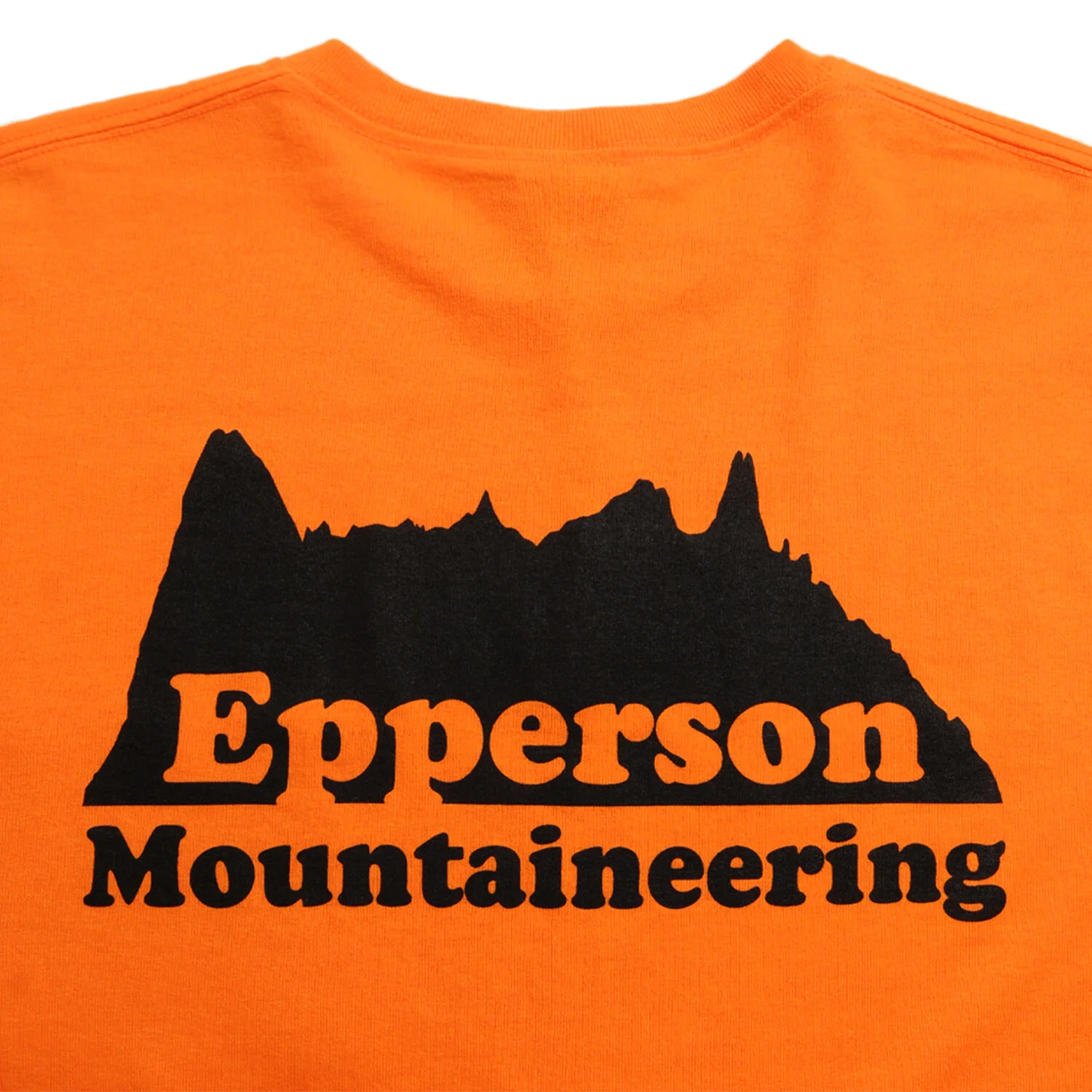 6oz LONG SLEEVE POCKET TEE, ORANGE, 04, BACK LOGO.jpg
