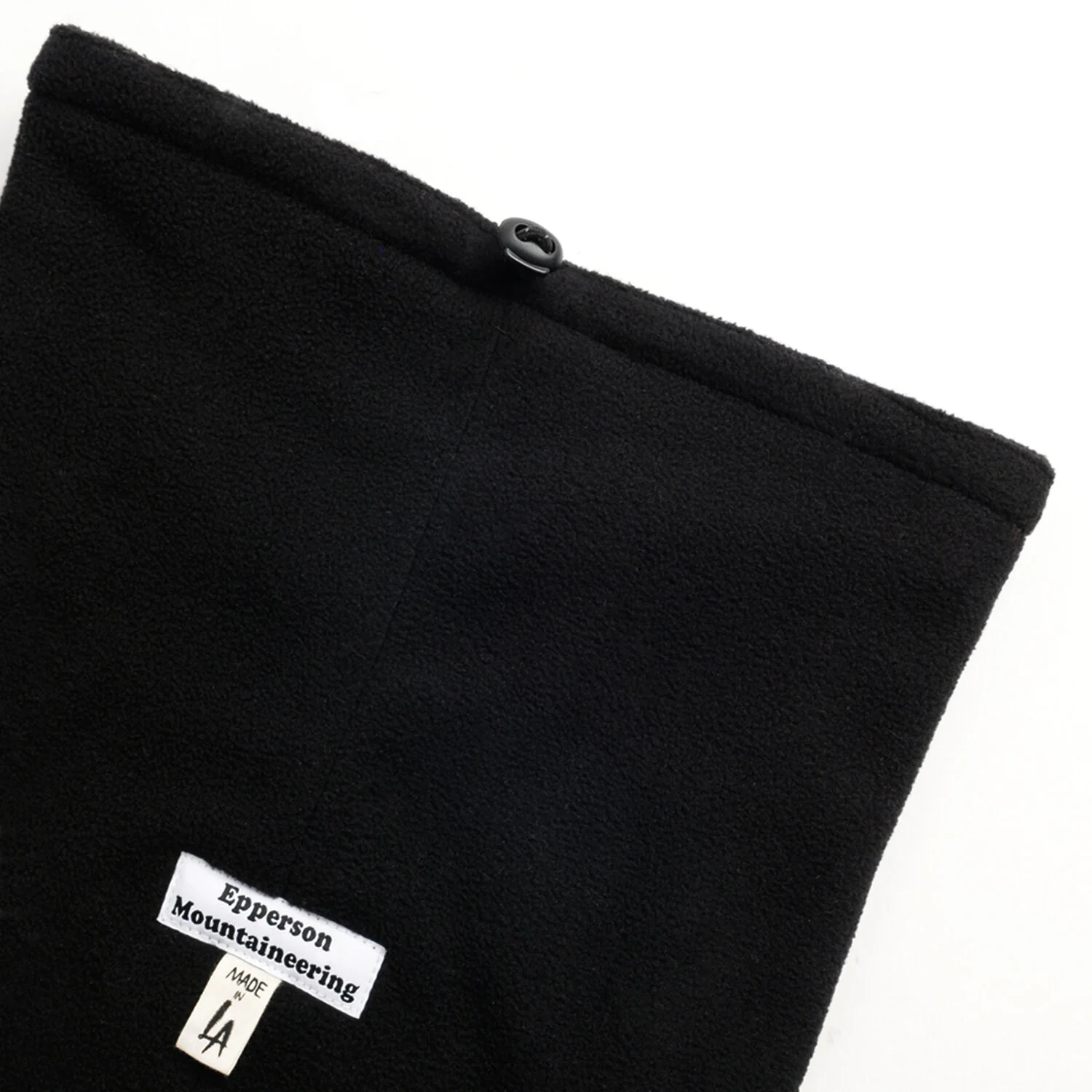 FLEECE NECK GAITER, BLACK, 03, TOP.jpg