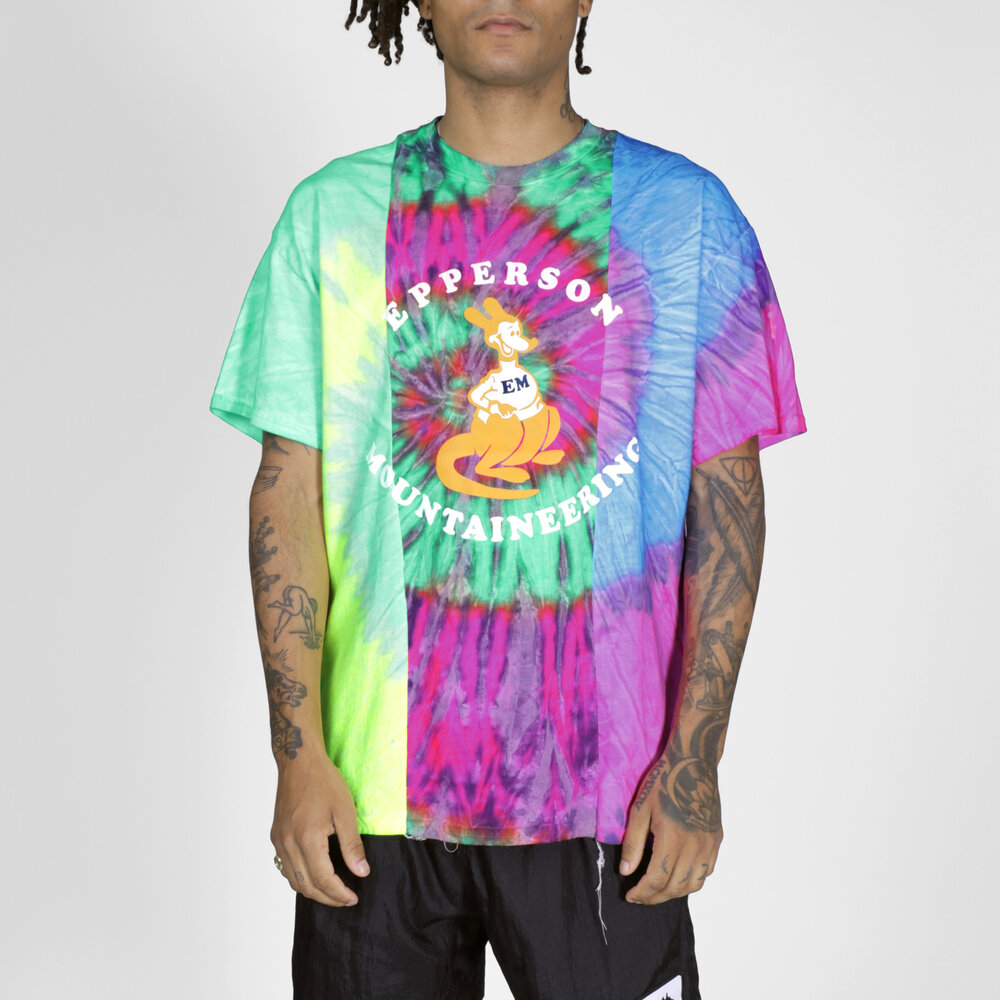 Neon Mountaineering Kangaroo Epperson Remake w/ - Tie A Tee — Print Dye