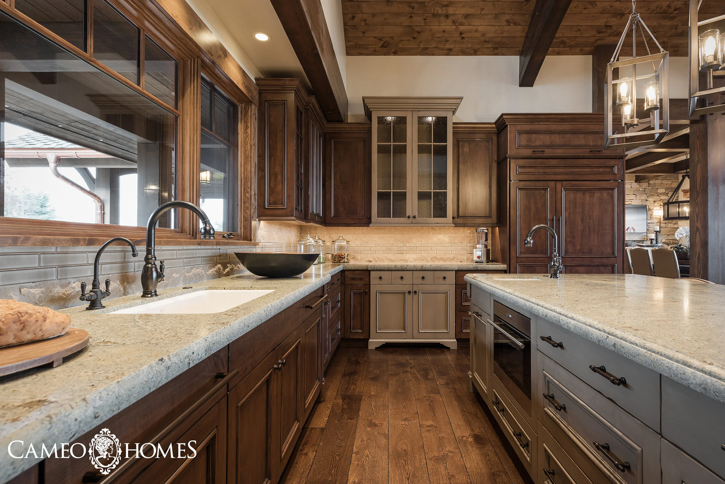 Kitchen with Sub-Zero & Wolf Appliances