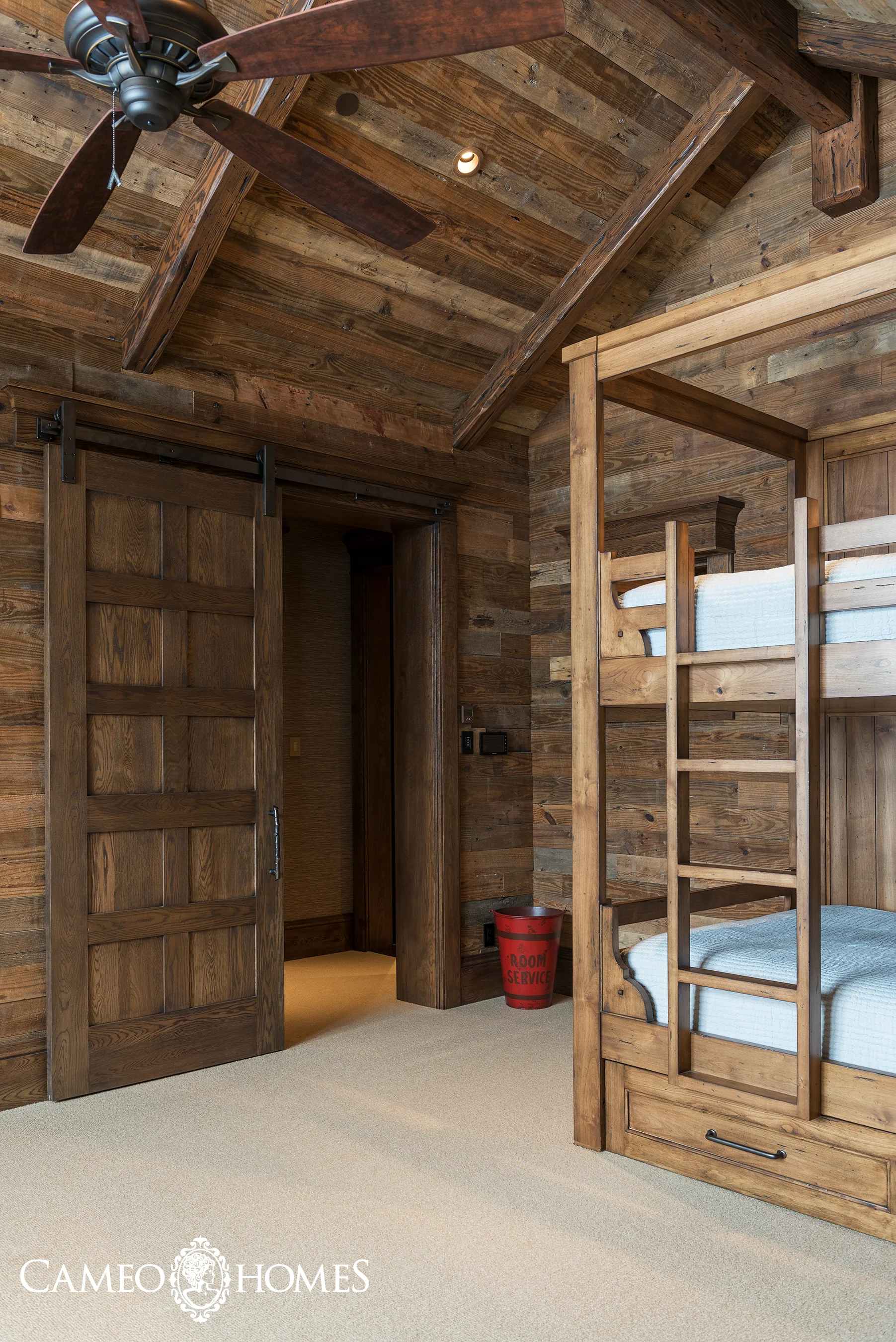 Rustic Bunk Room — CAMEO HOMES