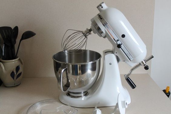 Hand Crank KitchenAid Mixer  Amish Electric-Free and Hand Crank Mixer