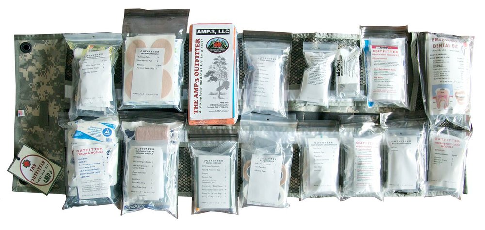 Amp-3 First Aid Kits Made In USA iFak, Outfitter, Range Medic, Everyday  Carry, Ham Radio Gear