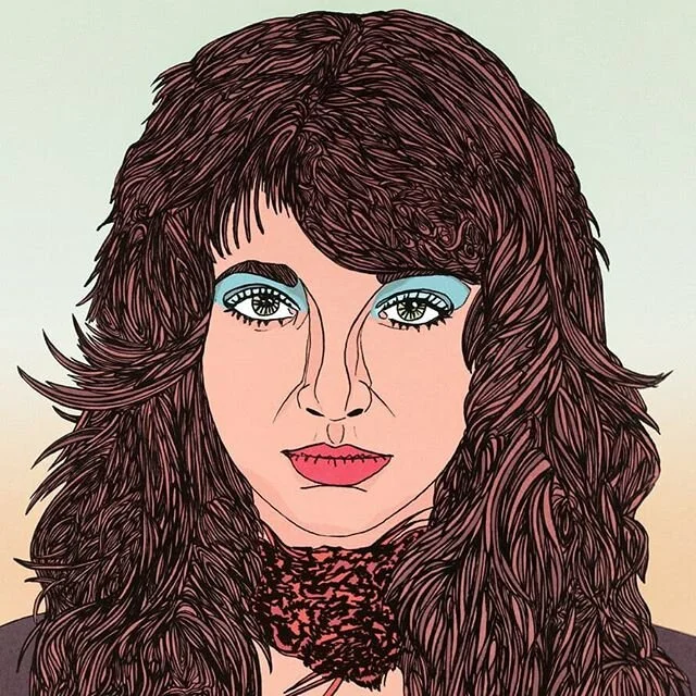🎵👩&zwj;🎤🎶...
#illustration #illustration #art #illustrator #draw #artist #instart #risograph #katebush #hair #glam #fashionillustrator #fashion #fashionillustration #prints #glam #cool #pencil #digitalinking #ink  #inkdrawing #inspo #80sfashion #