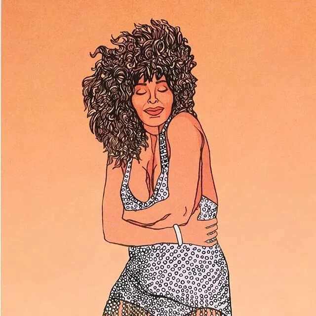 🎶🎵⚡🤩 ...#inkdrawing #instart #art #artistsoninstagram #artoftheday #tina #hair #music #icon #illustration #illustrationartists #digitalart #pencildrawing #iconic #vintage #retro #tinaturner #80s #fashionillustrator #fashion #cool #artist #performe