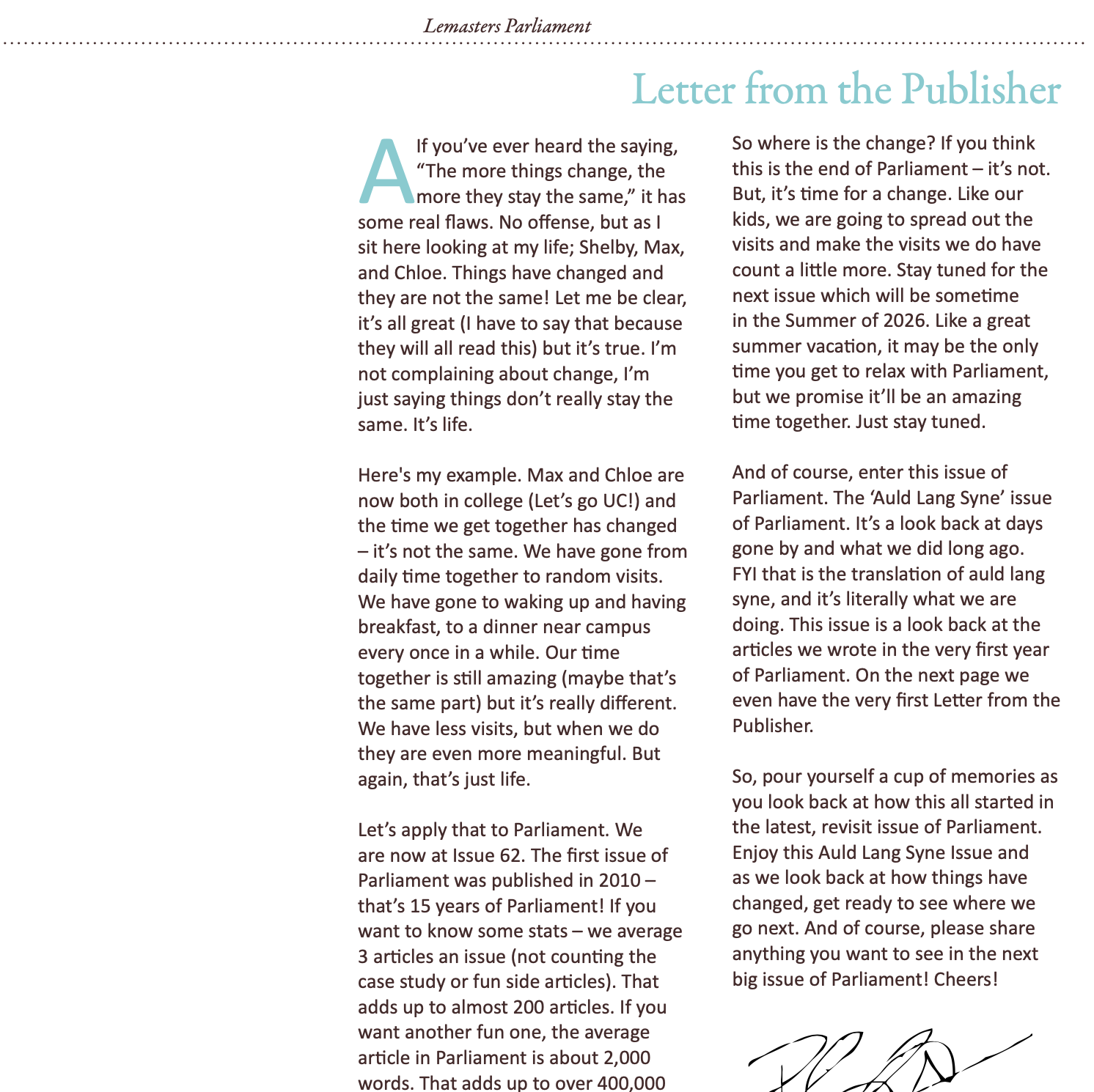 Parliament 62 Letter.png