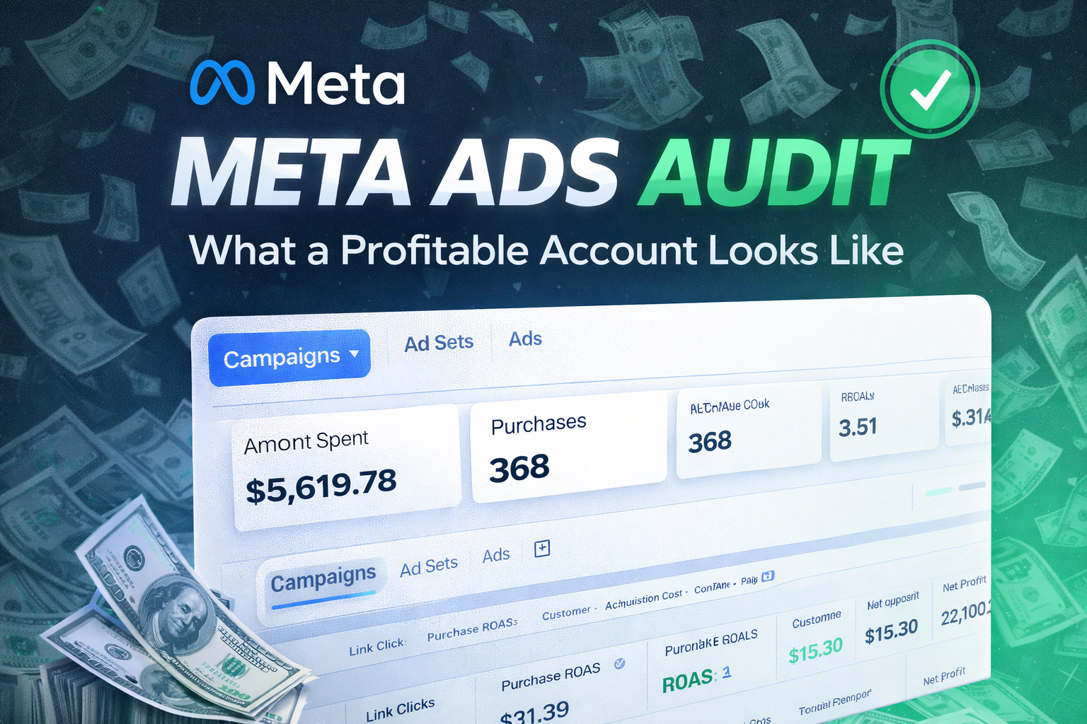 Meta Ads Audit: What a Profitable E-commerce Account Looks Like (2026 Guide)