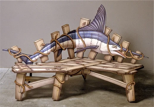 Folding Fish Bench