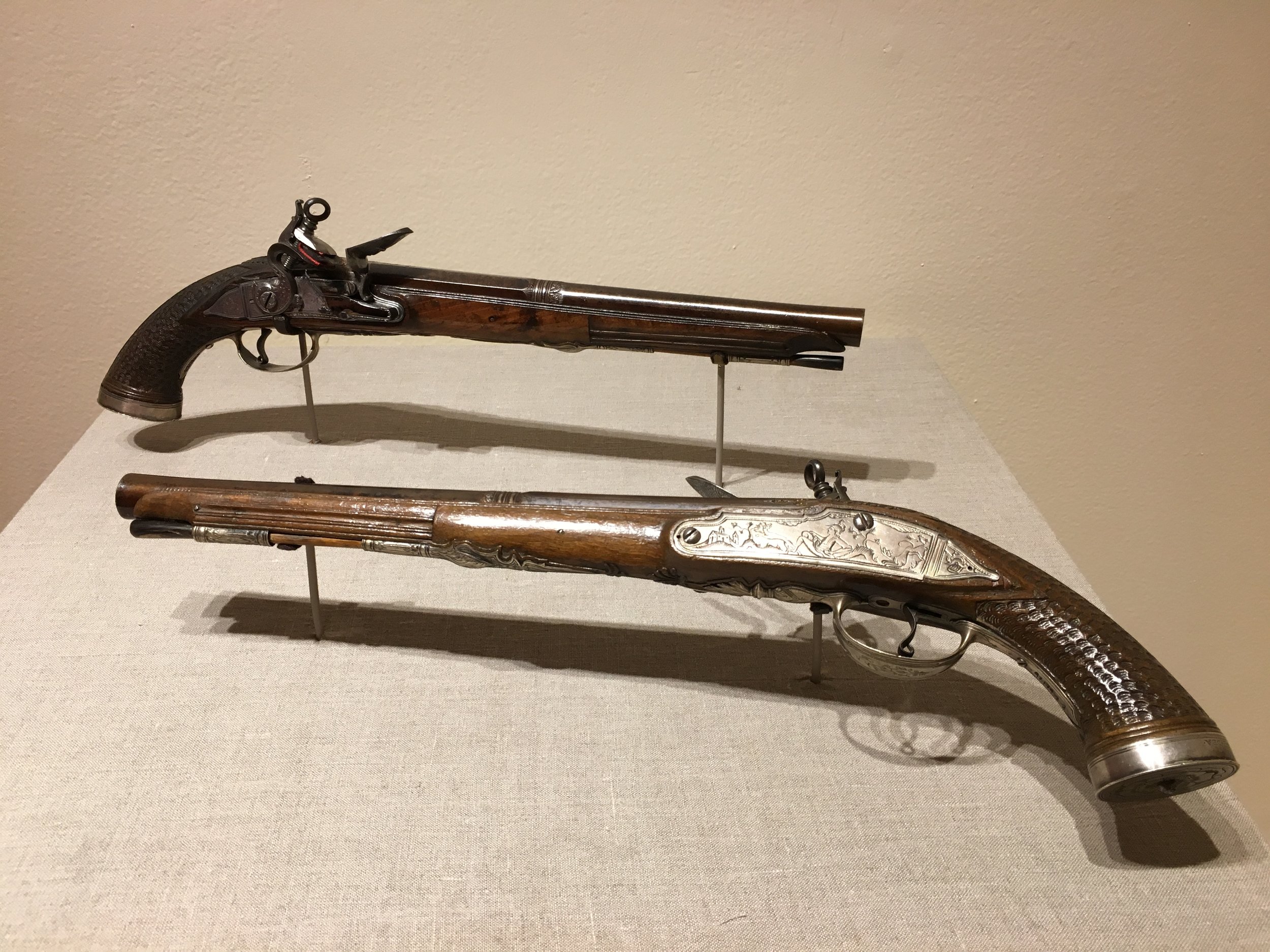   1756 Pedro Esteva Flintlock Pistols  