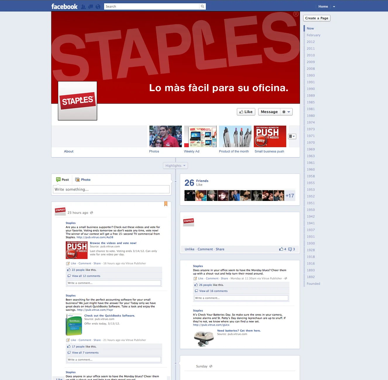Old Facebook Header and Profile design