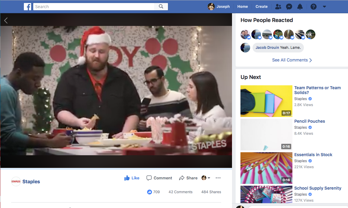 Christmas Social Post