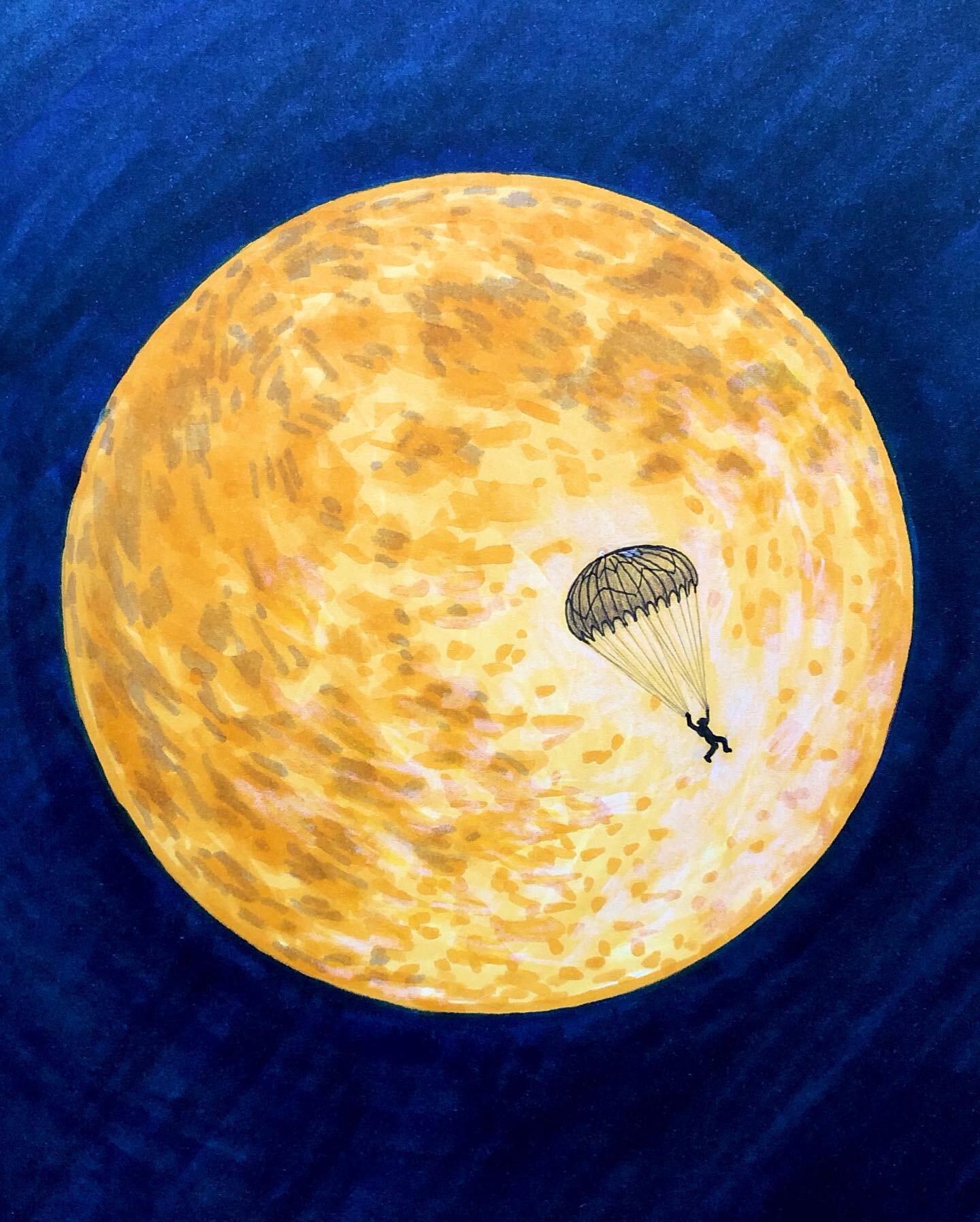 Can anybody fly this thing
@coldplay
Shoutout to @joanna_the_running_chef and @emilyjean_machine &hellip; I added the other two versions because you were fans 😉
#musicart #parachutes #artoftheday #emotions