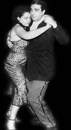 Jorge Martín Orcaizaguirre "Virulazo" and his wife Elvira