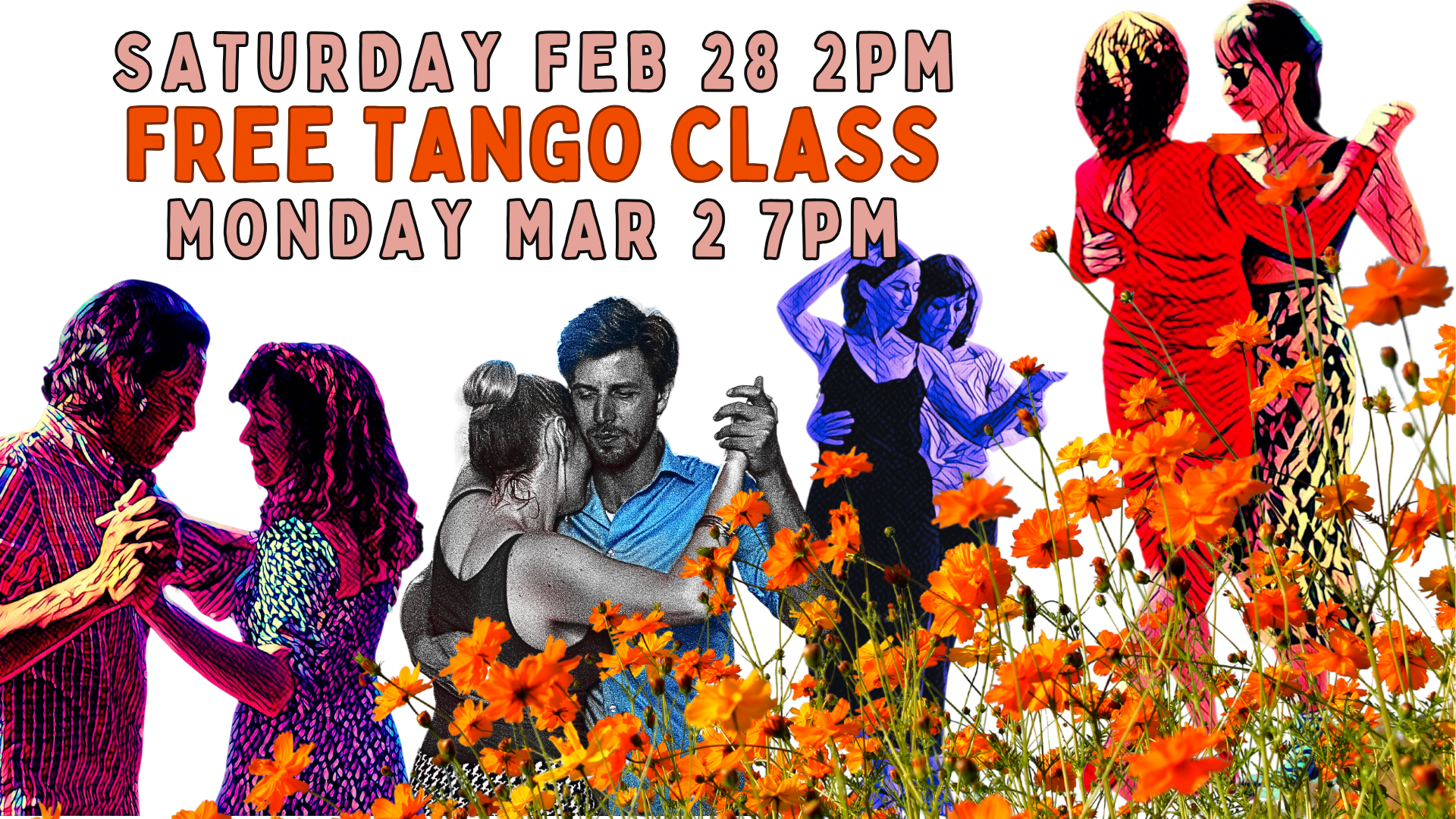 Free Beginner Tango Class - Saturday 2pm
