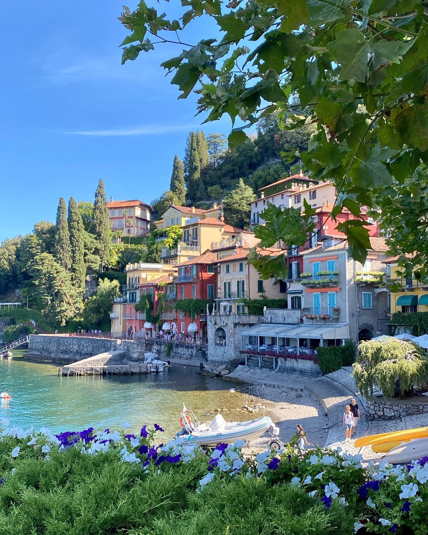 Yesterday we explored the Central Lake on a water cruiser. We visited the quaint lakeside village of Varenna, saw the serene waterfalls of Nesso, a family of swans  and then a guided tour of Villa Balbiano&rsquo;s palace with its picturesque gardens!