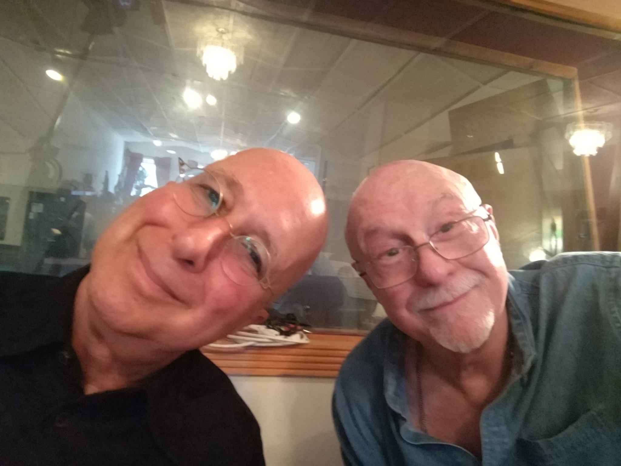 Paul Shaffer and Pete Levin