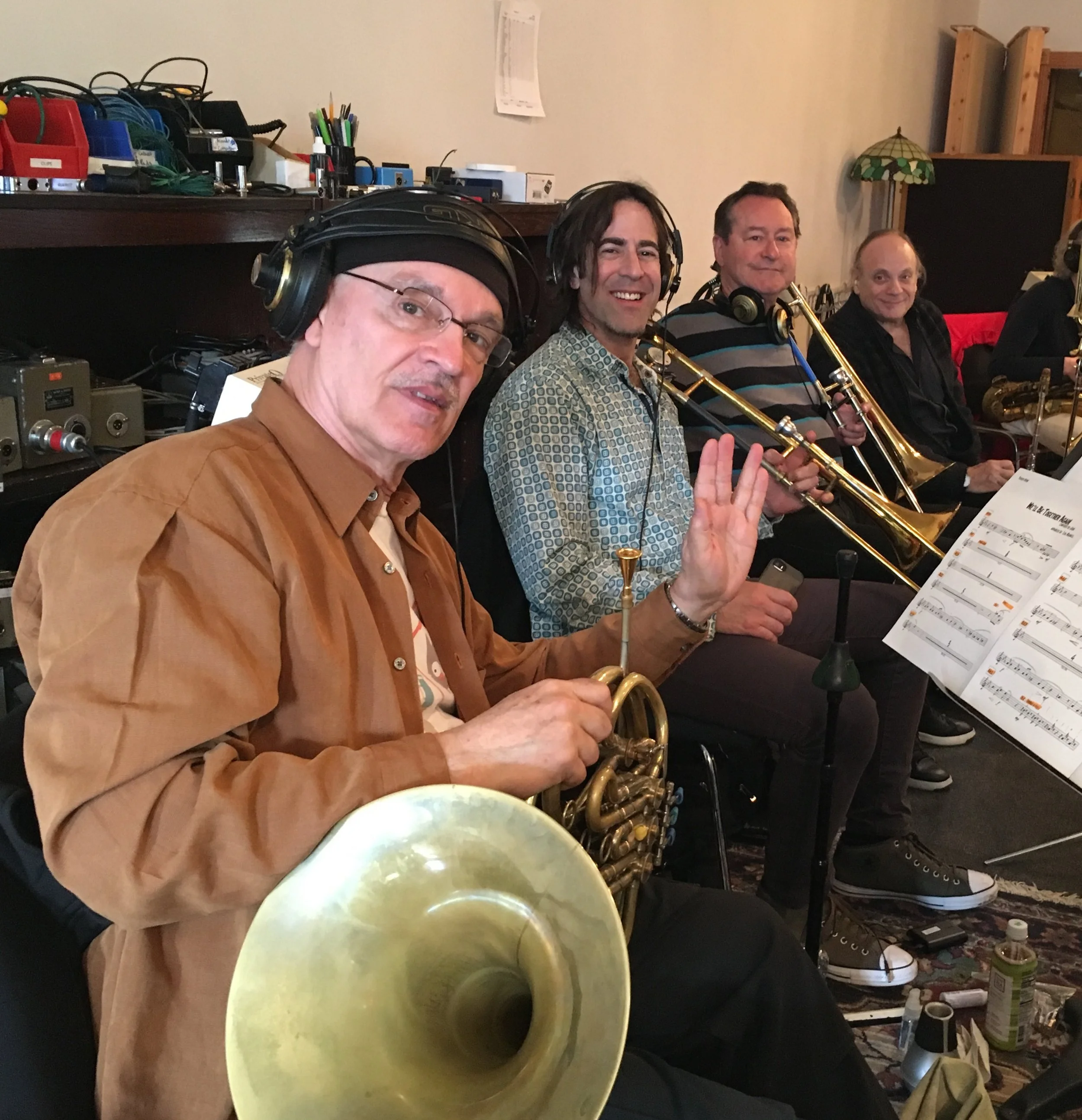 John Clark, Dan Levine, Tom "Bones" Malone, Dave Taylor