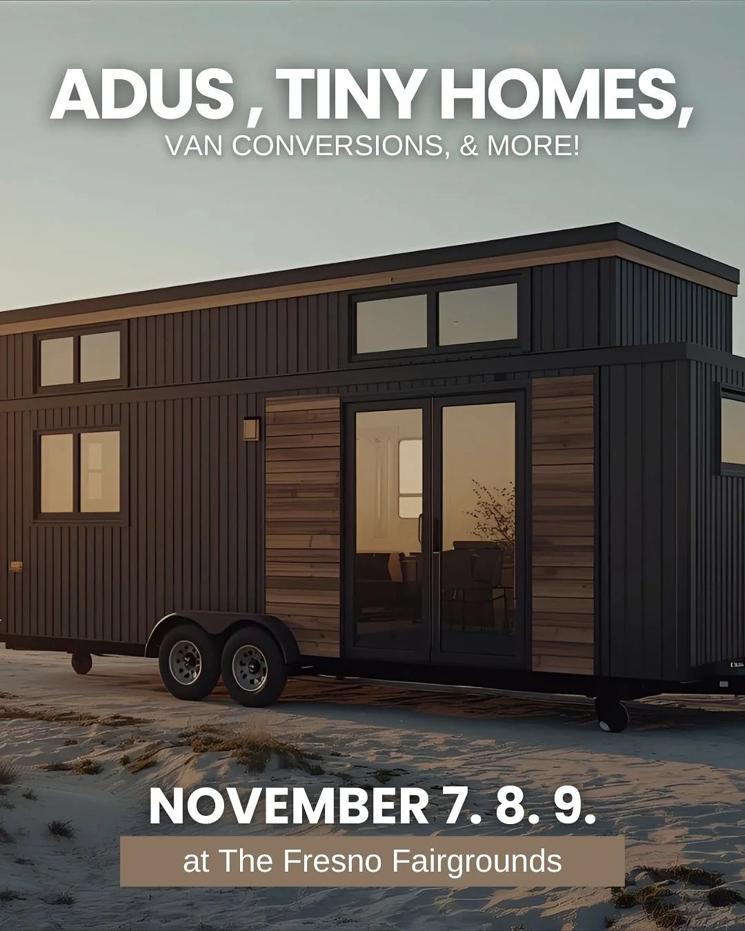 🏡✨ Dreaming of going tiny? The 2025 Tiny House Expo has it all&mdash;tiny homes, van conversions, ADUs, local builders, and FREE seminars to help you start your journey!

🏡 Hosted by The Fresno Fall Home Show
🗓️ Nov 7&ndash;9 | 📍 Fresno Fairgroun