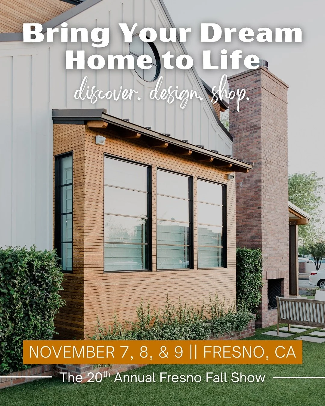 Transform your home this fall at the 20th Annual Fresno Fall Home Show 🍂🏠 Explore the latest in home design, shop unique products &amp; services, and meet trusted experts&mdash;all at one fun community event!

🗓️ Nov 7&ndash;9 | 📍 Fresno Fairgrou