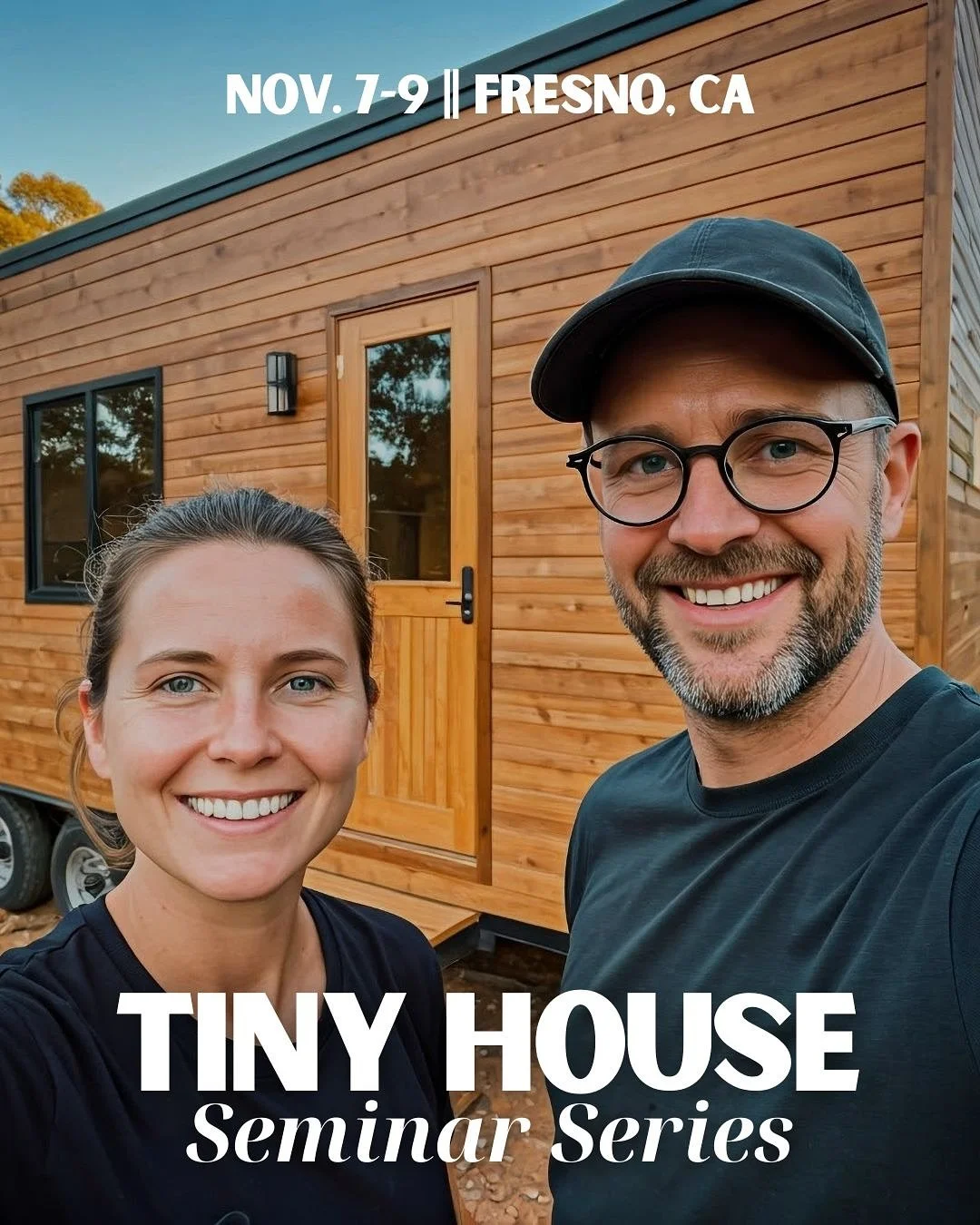 Learn how to live tiny from the pros! 
🤩 Join industry leaders at our 2025 Tiny House 
Seminar Series &mdash; plus, tour incredible tiny homes and 
meet the builders at The 8th Annual Tiny House Expo, 
November 7&ndash;9 at The Fresno Fairgrounds!

