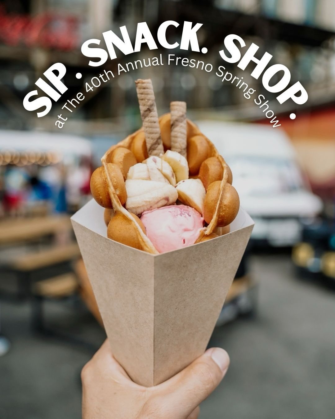 COME HUNGRY, FRESNO. 🔥🍔
This isn&rsquo;t just a Home &amp; Garden Show&mdash;it&rsquo;s a full-on food fest. 🌮🍦🍻

At the Spring Fresno Home &amp; Garden Show (March 6&ndash;8), we not only host 40+ gourmet food vendors at our Place of Taste feat