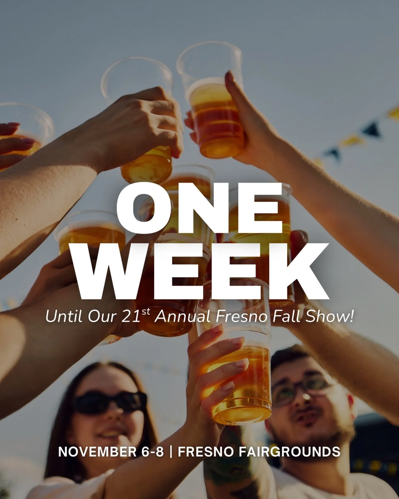 ONE ☝🏼 MORE WEEK until The 21st Annual Fresno Fall Show! Returning to the Fresno Fairgrounds November 6&ndash;8 &mdash; and tickets are on sale NOW!

Come spend the day exploring 300 local vendors, home inspiration, licensed contractors &amp; remode