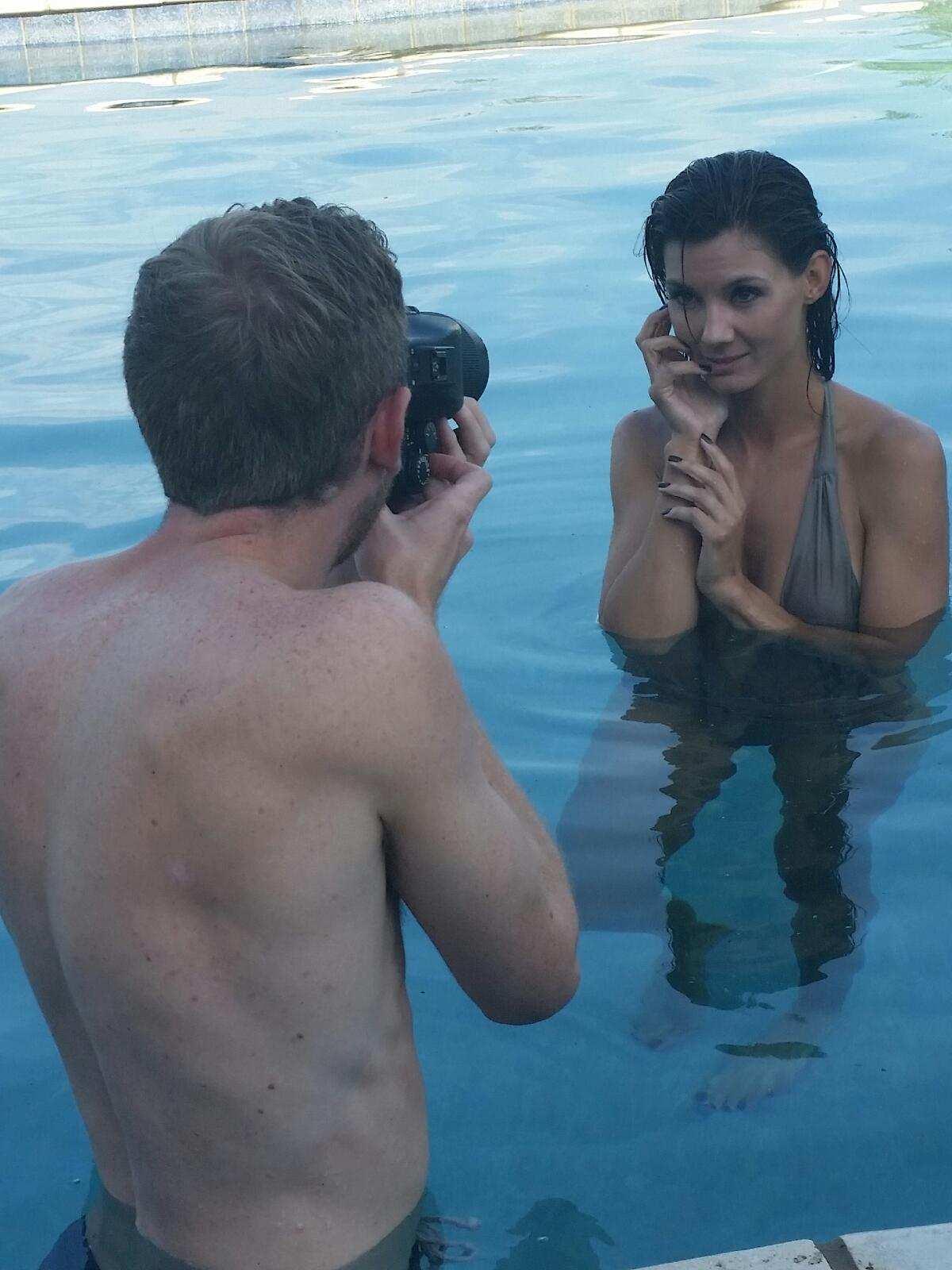 Why not add a behind-the-scenes pic? 